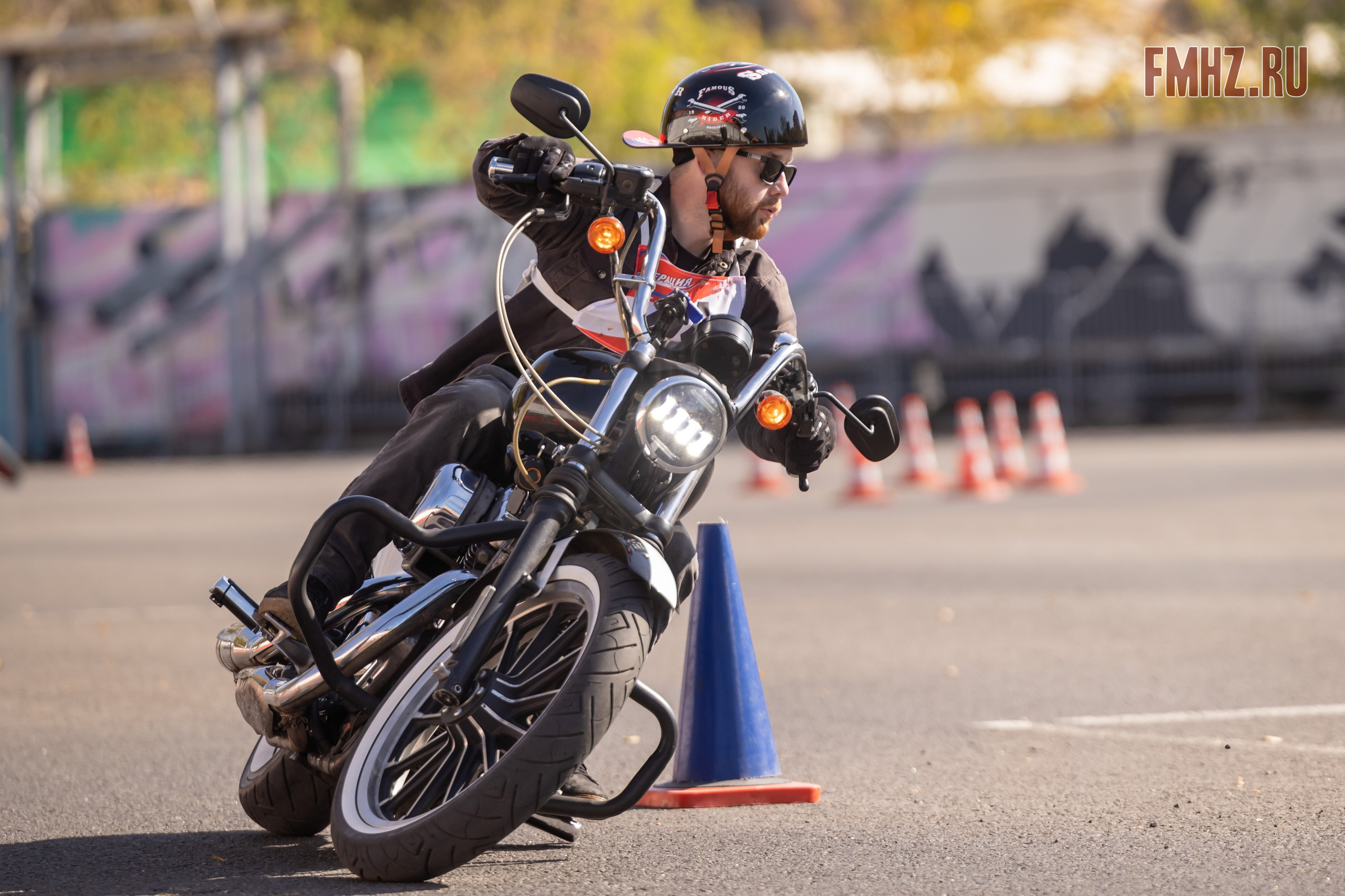 Соревнования по мотоджимхане на площадке Мосгортранс 15.09.2024. Фотограф Владимир Охрименко