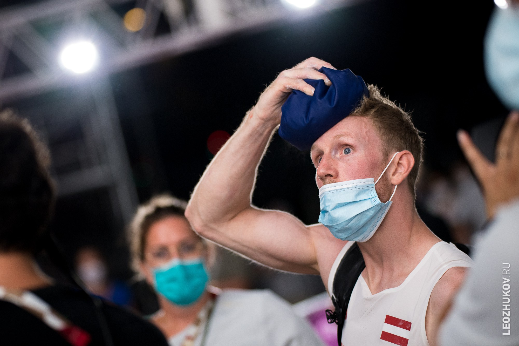 Tokyo-2020 Olympic games. Sports photographer Leonid Zhukov