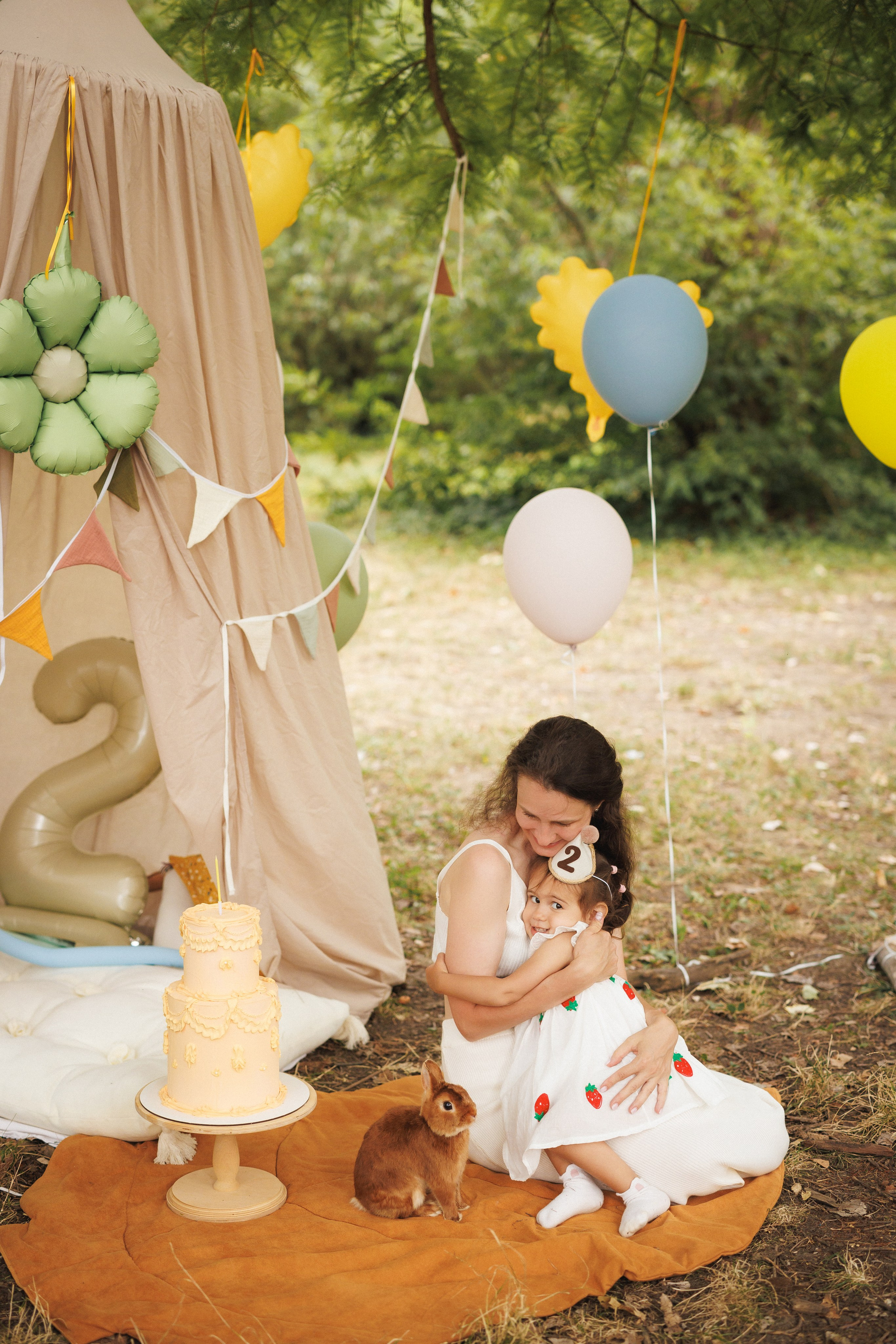 Детская, семейная фотосессия для именинников в парке, город Краснодар. Семейный и детский фотограф в Краснодаре Анна Трашкова