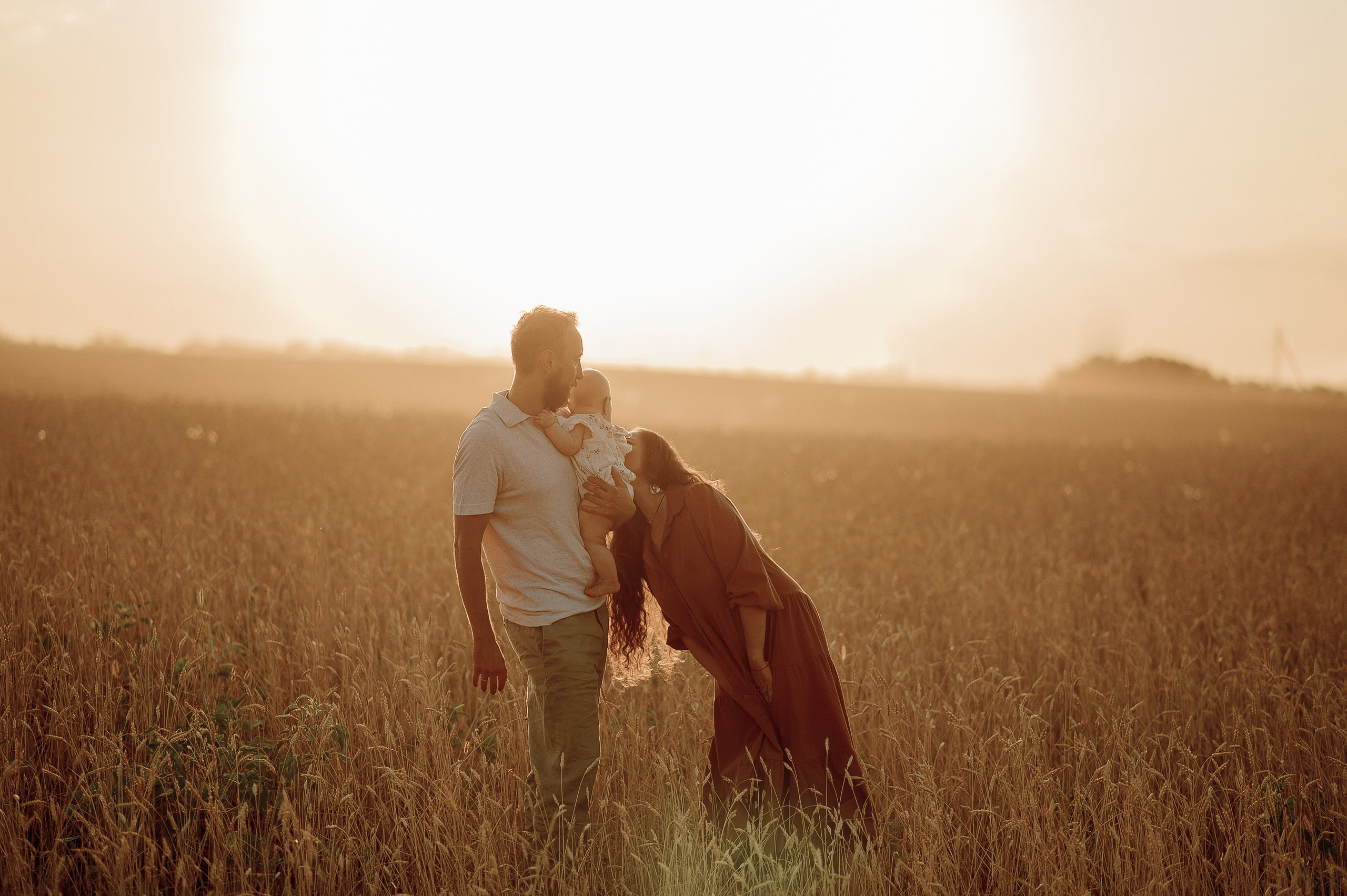В пшенице. Фотограф Мария Стрелкова