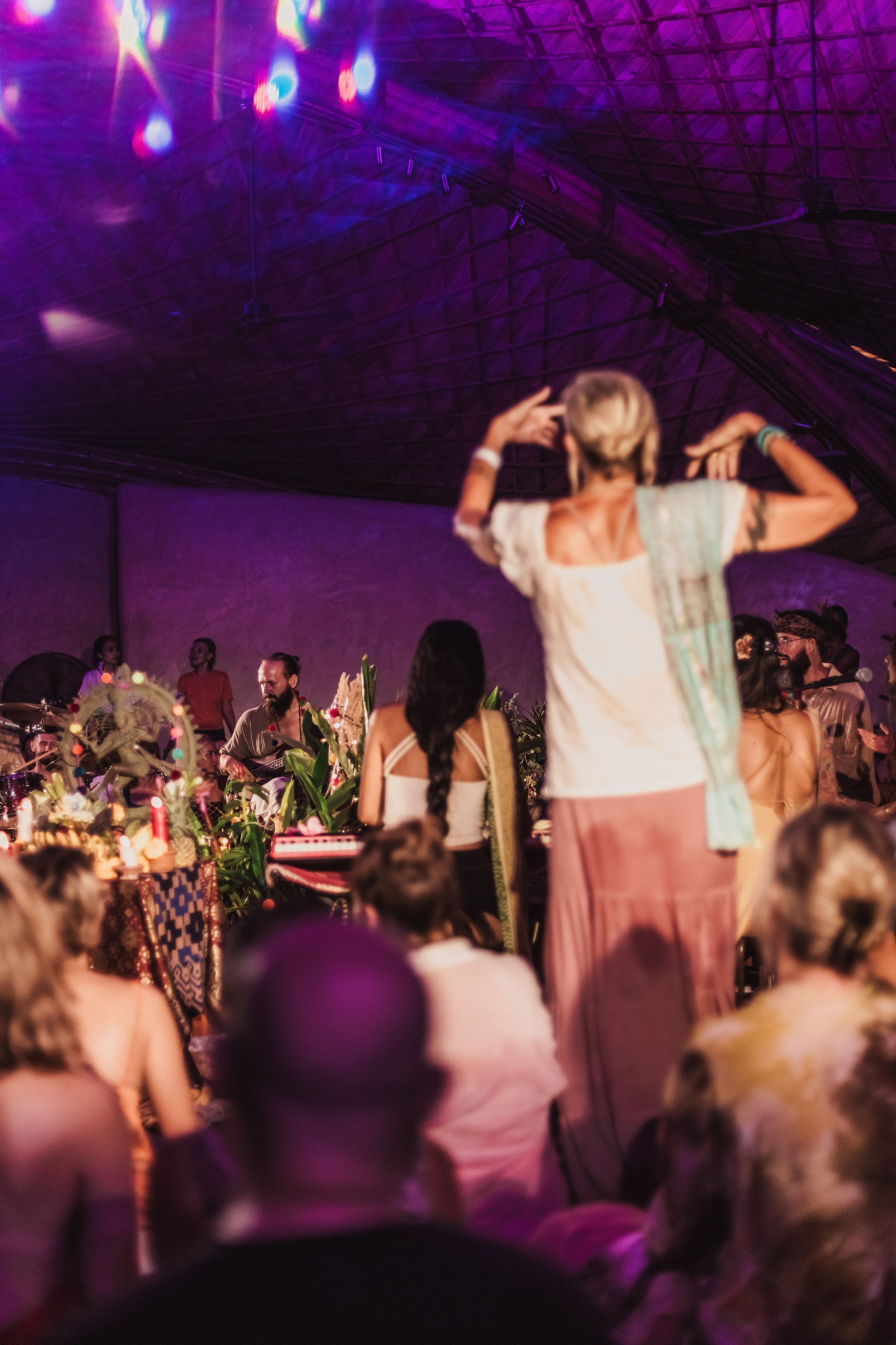 Hanuman Project kirtan at Alchemy april. Mariam Bagdasaryan