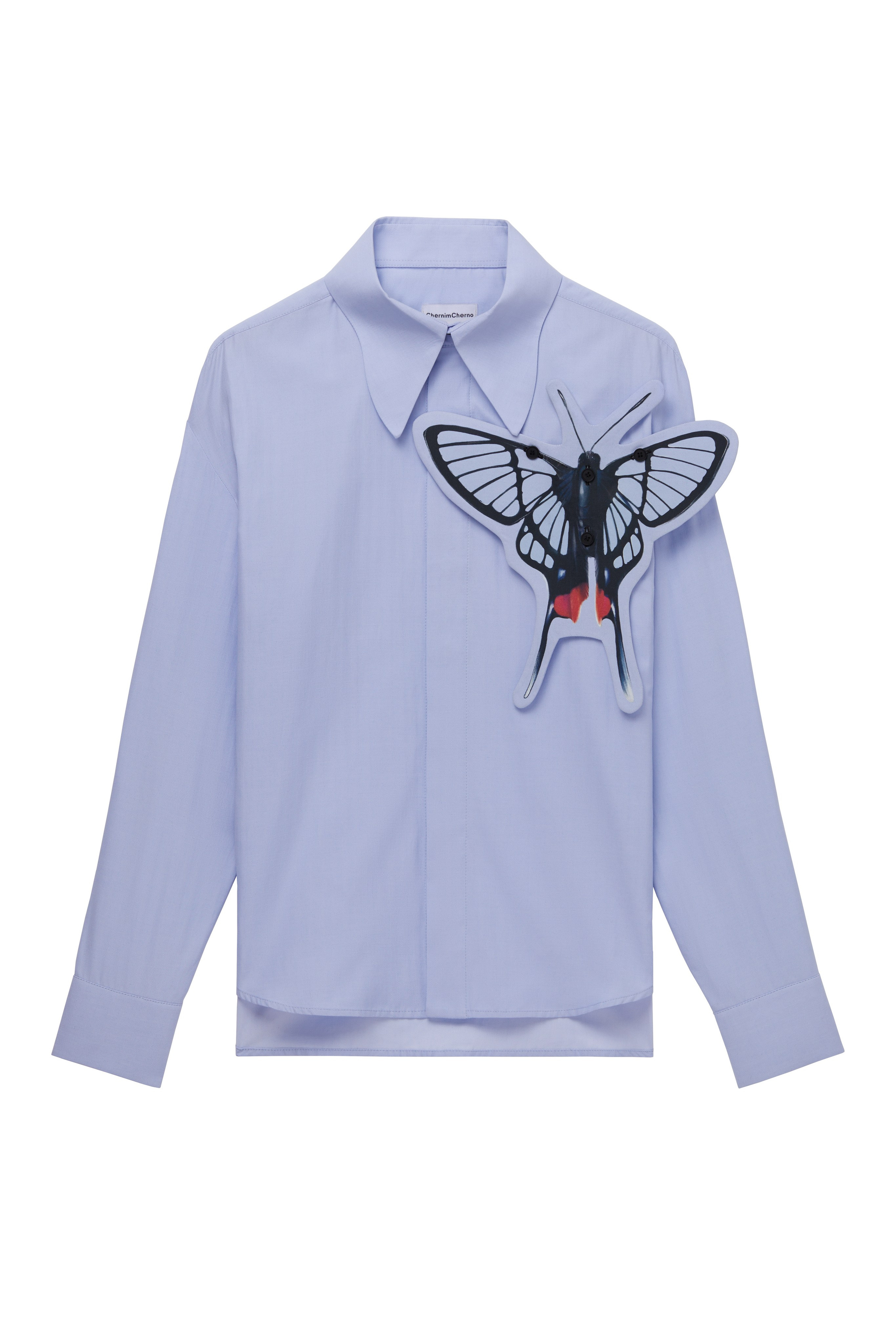 Одежда Chernim Cherno на прозрачном манекене и в раскладку. Олег Дмитриев