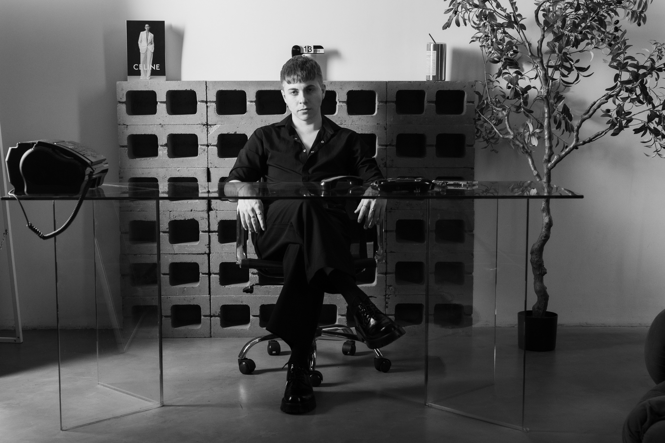 Мужской черно-белый портрет. Фотограф и видеограф в Москве Анна Матюхина