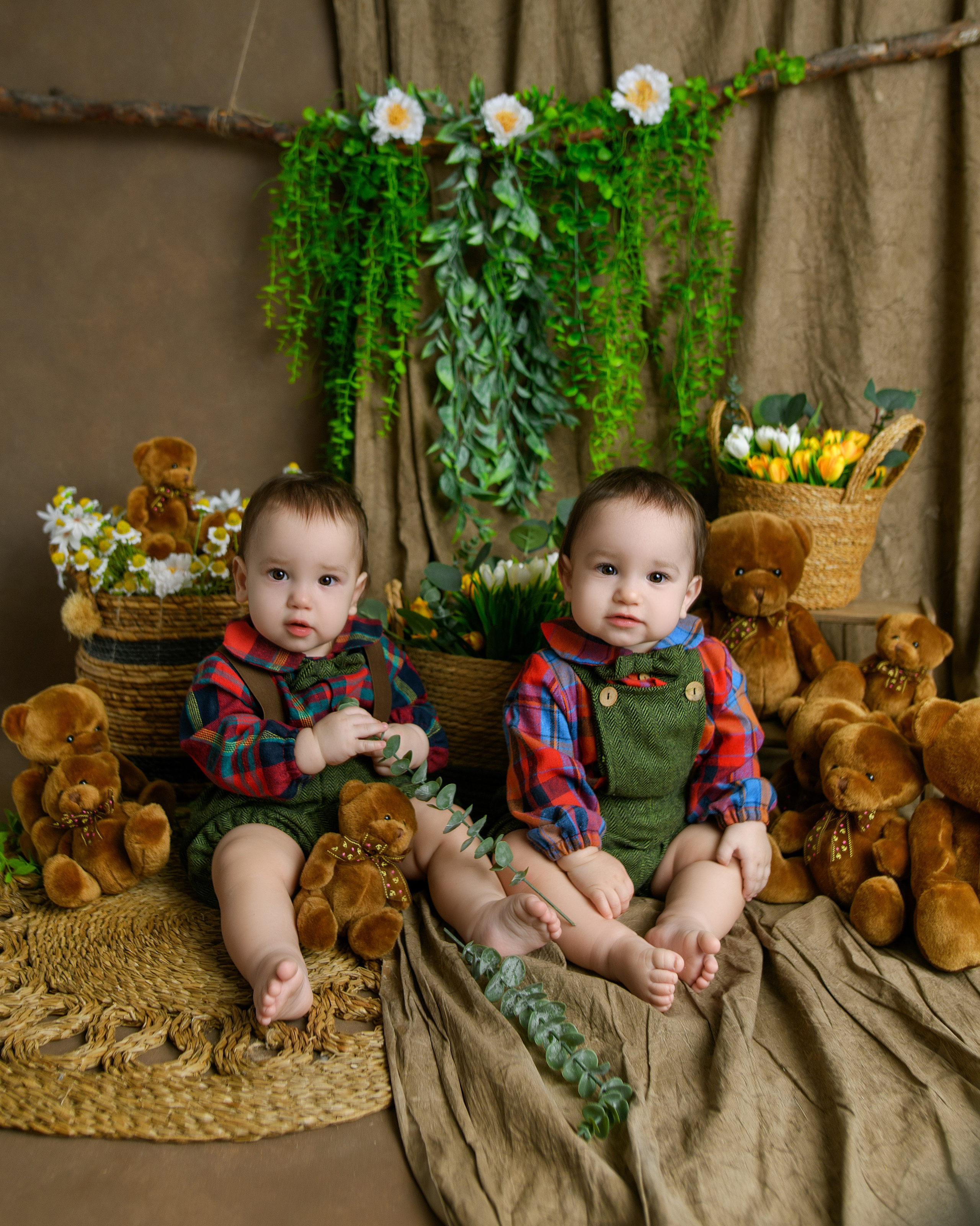 Фотосессия годовалых малышей в Ярославле. Наталья Михайлова Фотограф новорожденных в Ярославле
