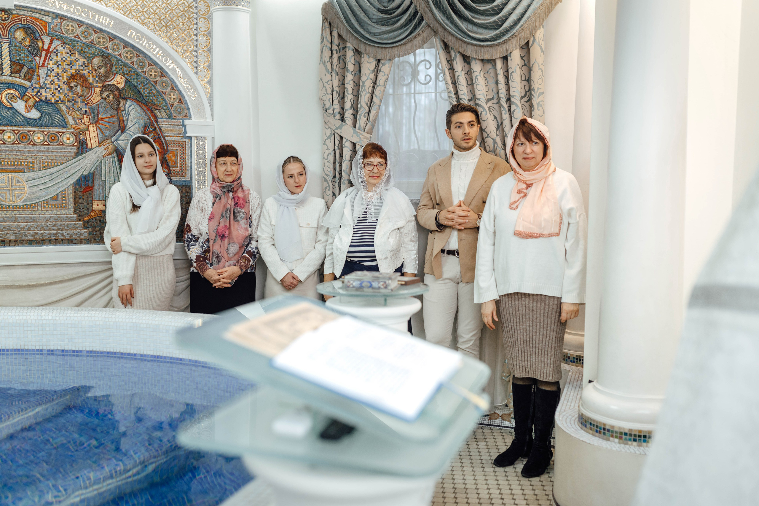 Крещение Эмилии, храм Святой Троицы, ноябрь 25