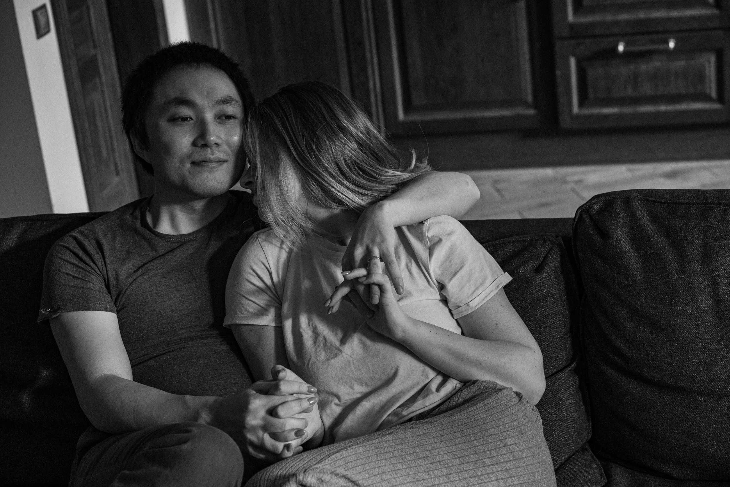 Теодор и его семья. Домашняя фотосессия. Фотограф Ольга Игорева