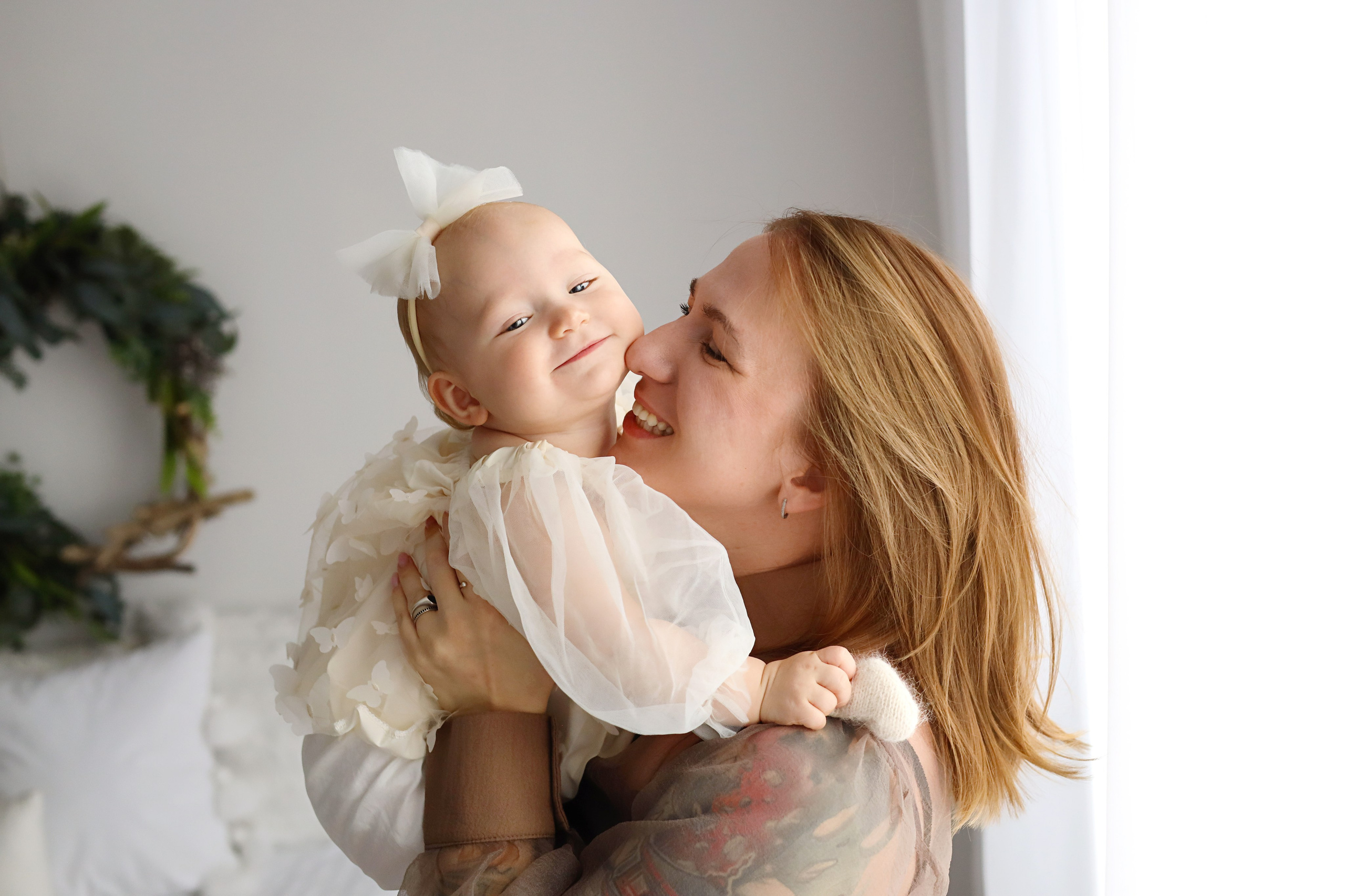 Алисе 1 годик. Фотограф новорожденных Москва. Ньюборн фотограф Москва