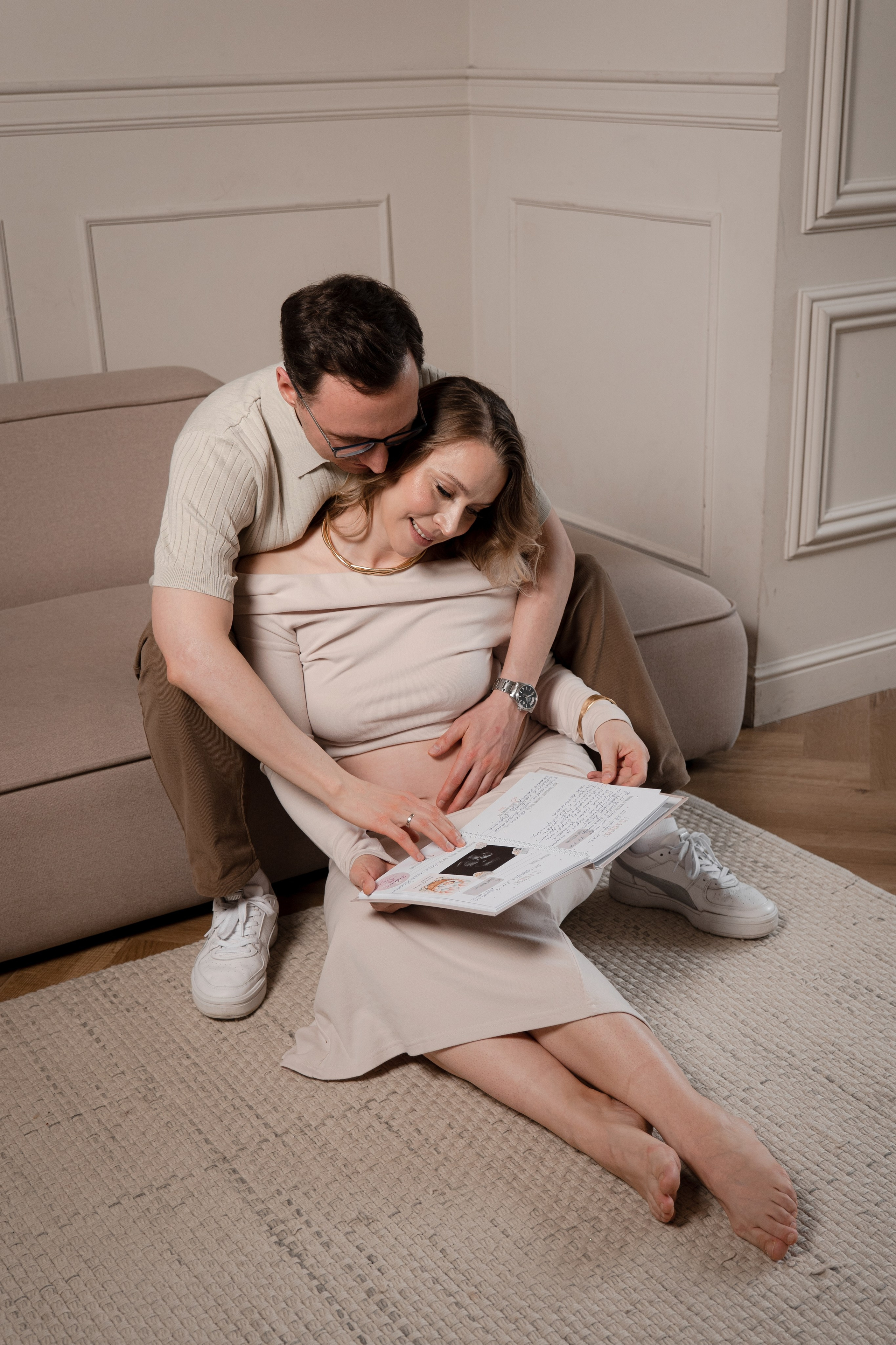 Семейная фотосессия в студии. Портретный и репортажный фотограф в Сочи Рамодина Юлия