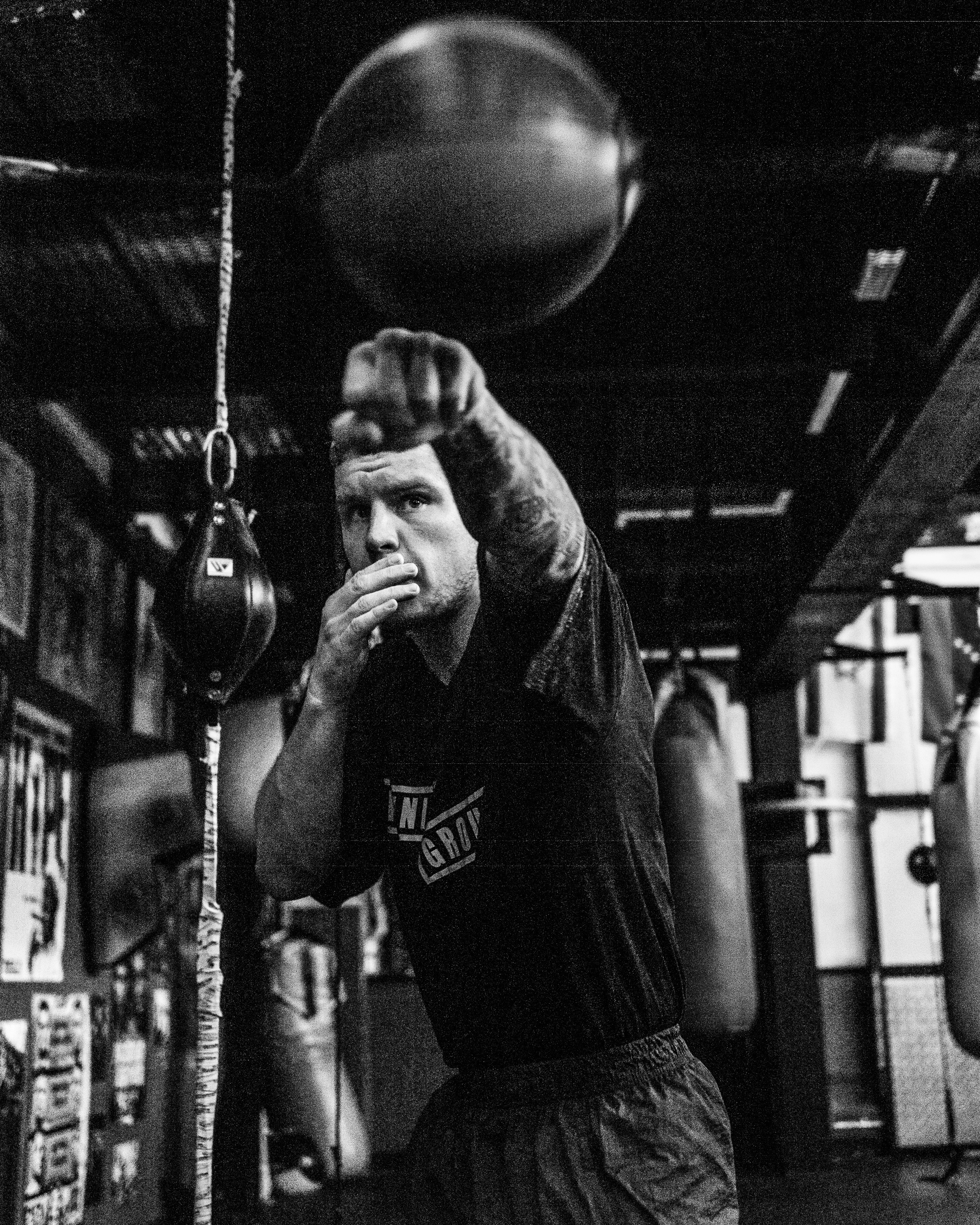 Ultimatum boxing. Not an artist, but photographer. Ivan birdman