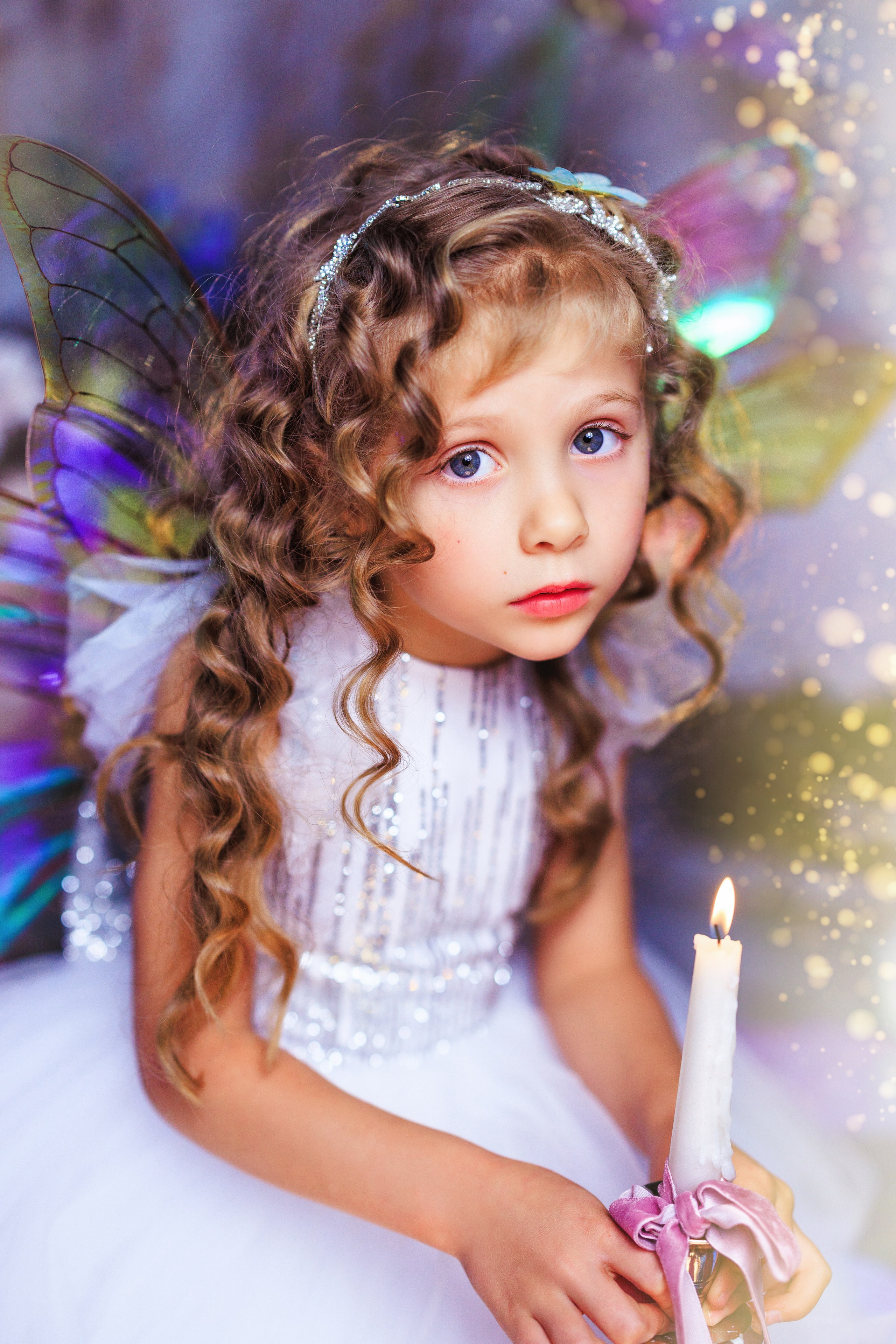 Детская фотосессия в образе Волшебной Феи. Семейный и детский фотограф в Краснодаре Анна Трашкова