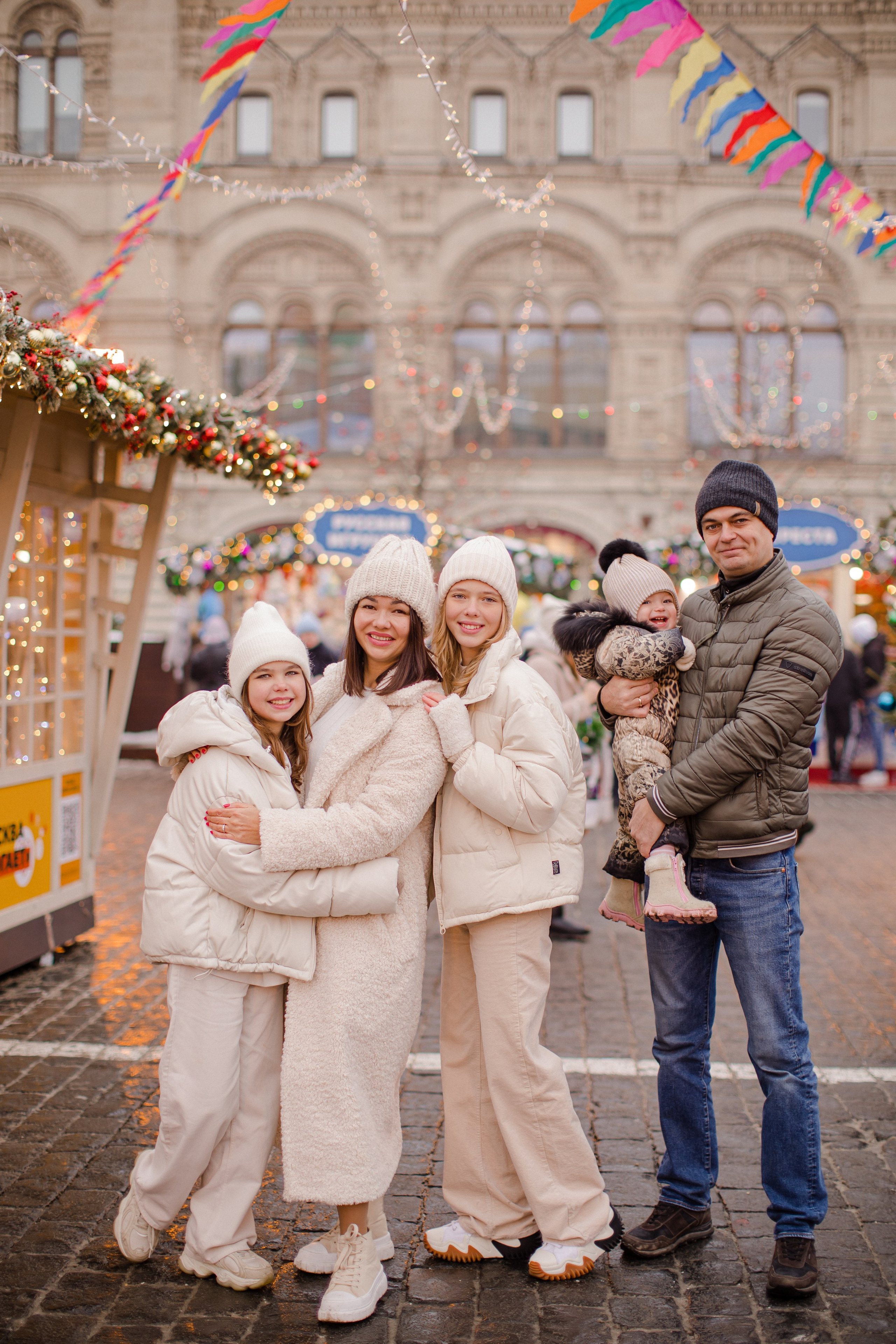 Таня с семьей. Семейный и детский фотограф в Москве Кузьмина Мария