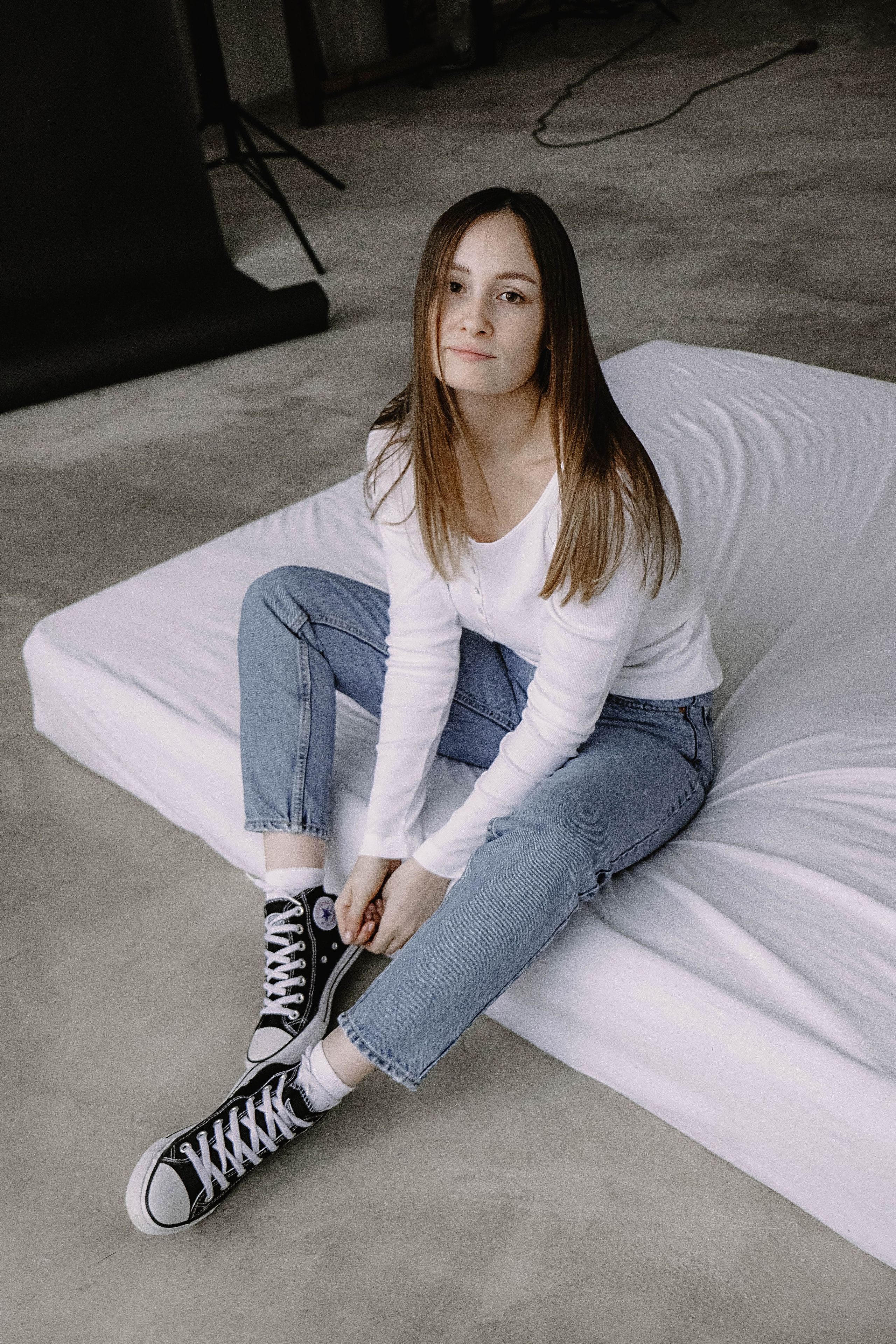 В любимой студии