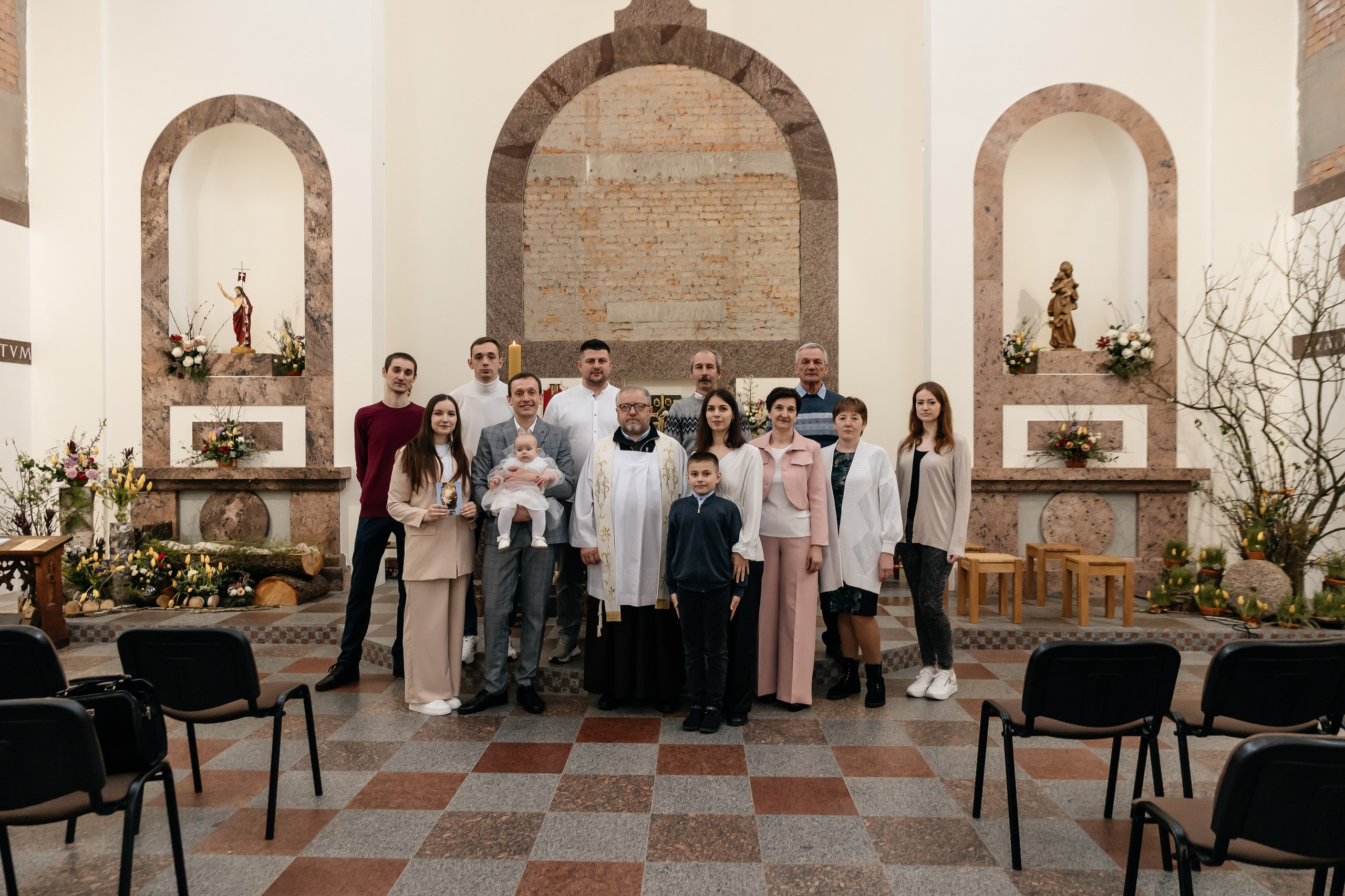 Крещение Леры. Семейный фотограф Минск Усова Ольга