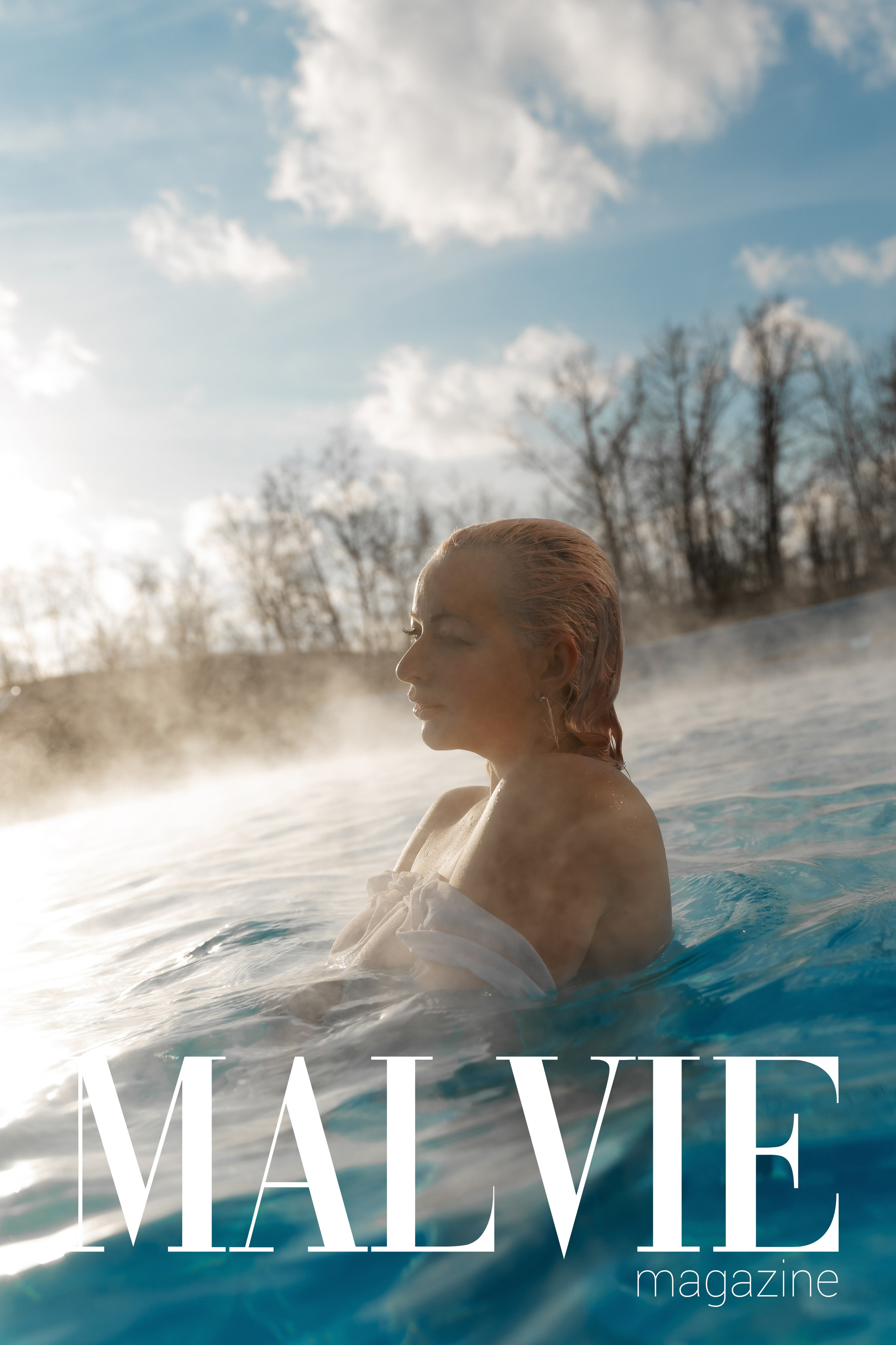MALVIE Magazine Azure Dreams. Фотограф Ким Наталья в Красноярске