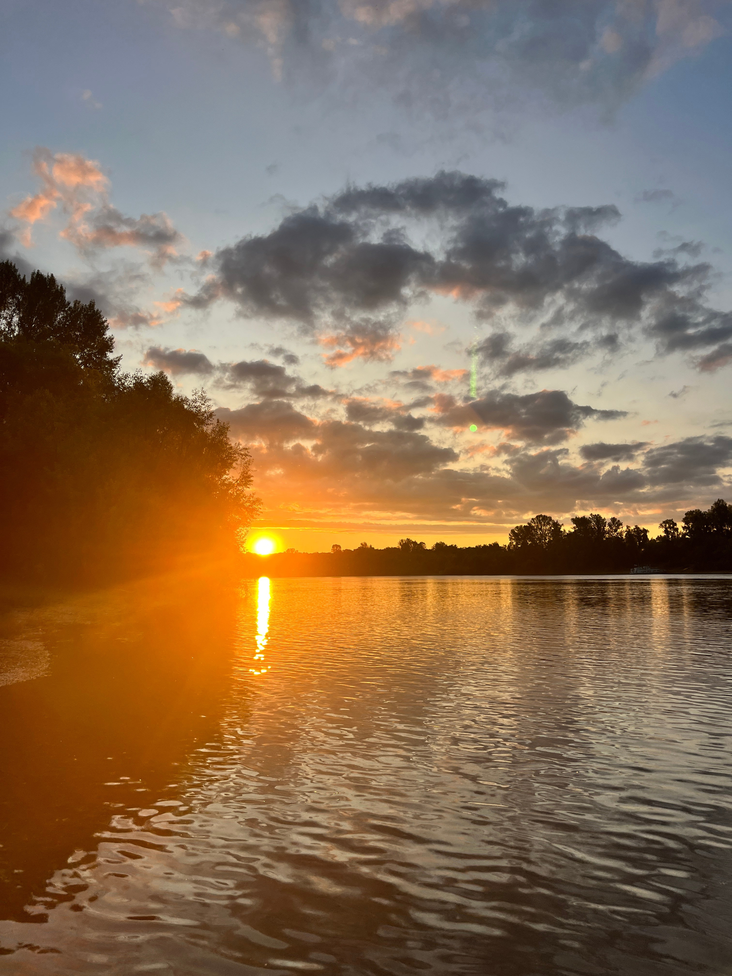 Рассвет на сапах в Сипайловских карьерах