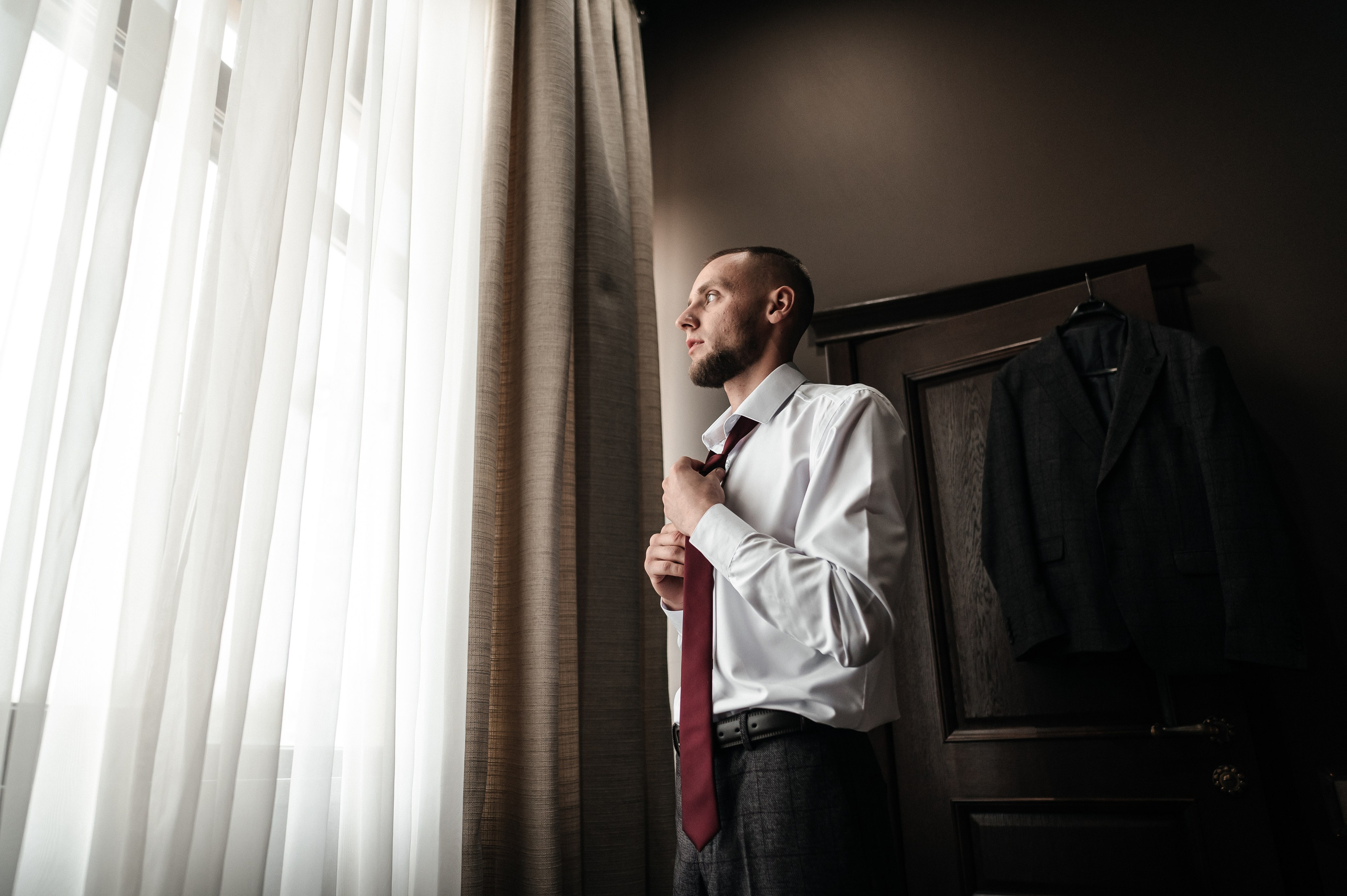 Максим и Наталья. Сборы, прогулка. Фотограф Екатерина Бочарникова