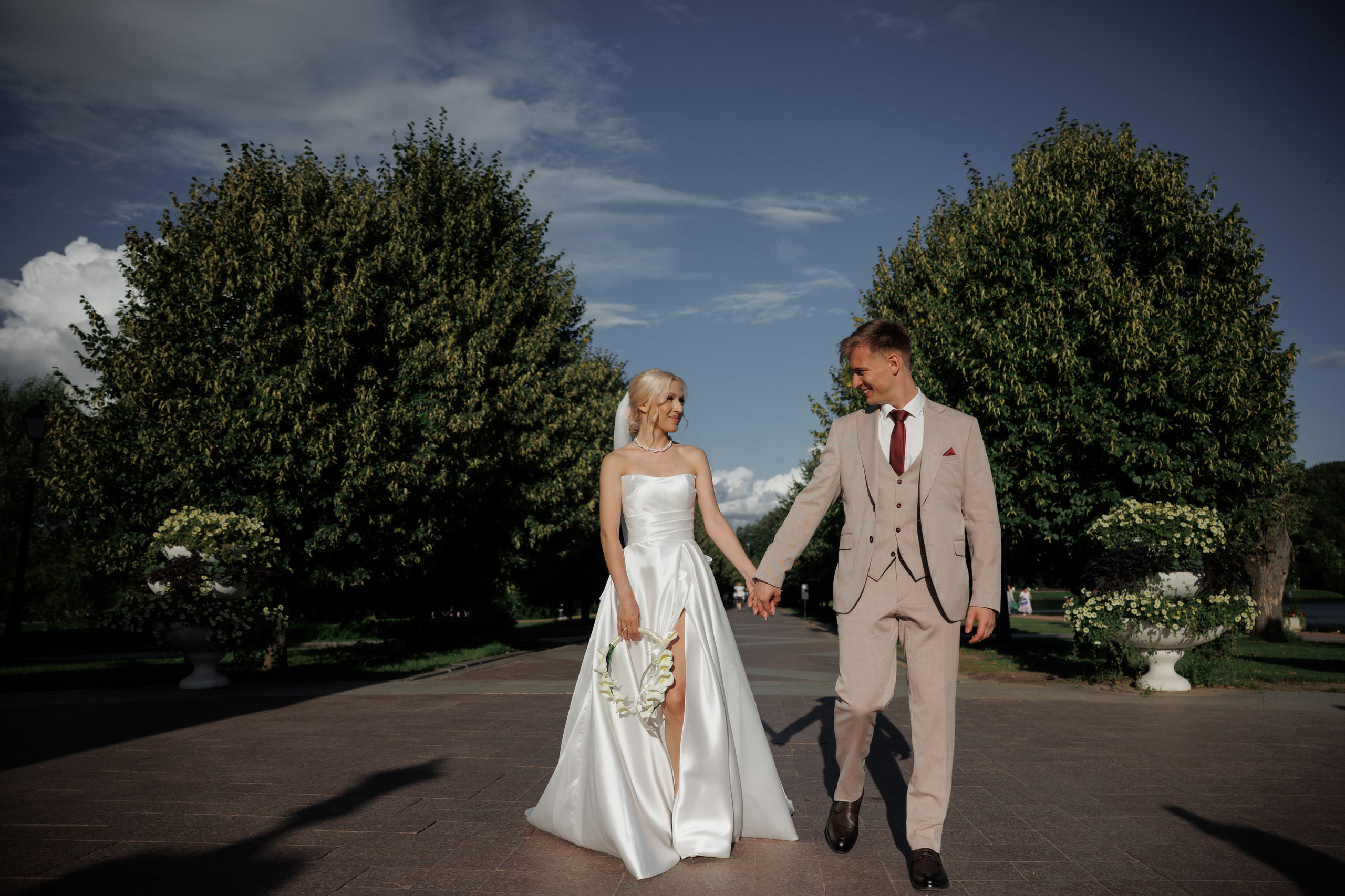 Отель «Милан», Шипиловский ЗАГС, прогулка в парке Царицыно. Свадебный и репортажный фотограф (Москва, Королев и другие)