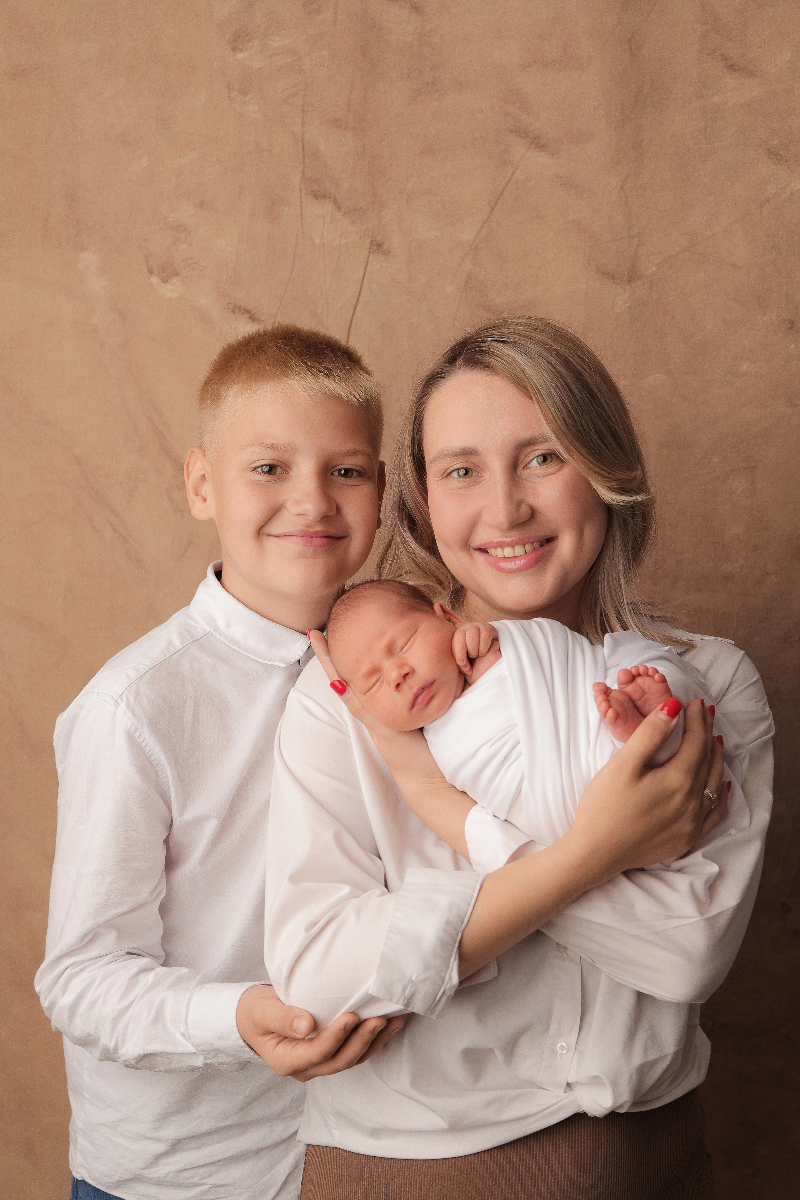 Мальчики новорожденные. Фотограф новорожденных в Новокузнецке Анна Горошникова