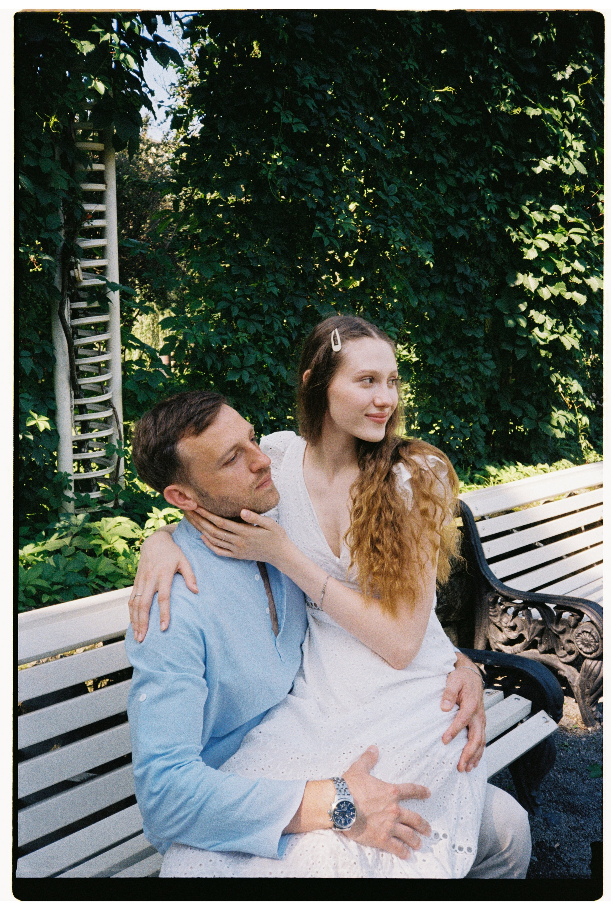 Прогулка лавстори предсвадебная в Парке Горького