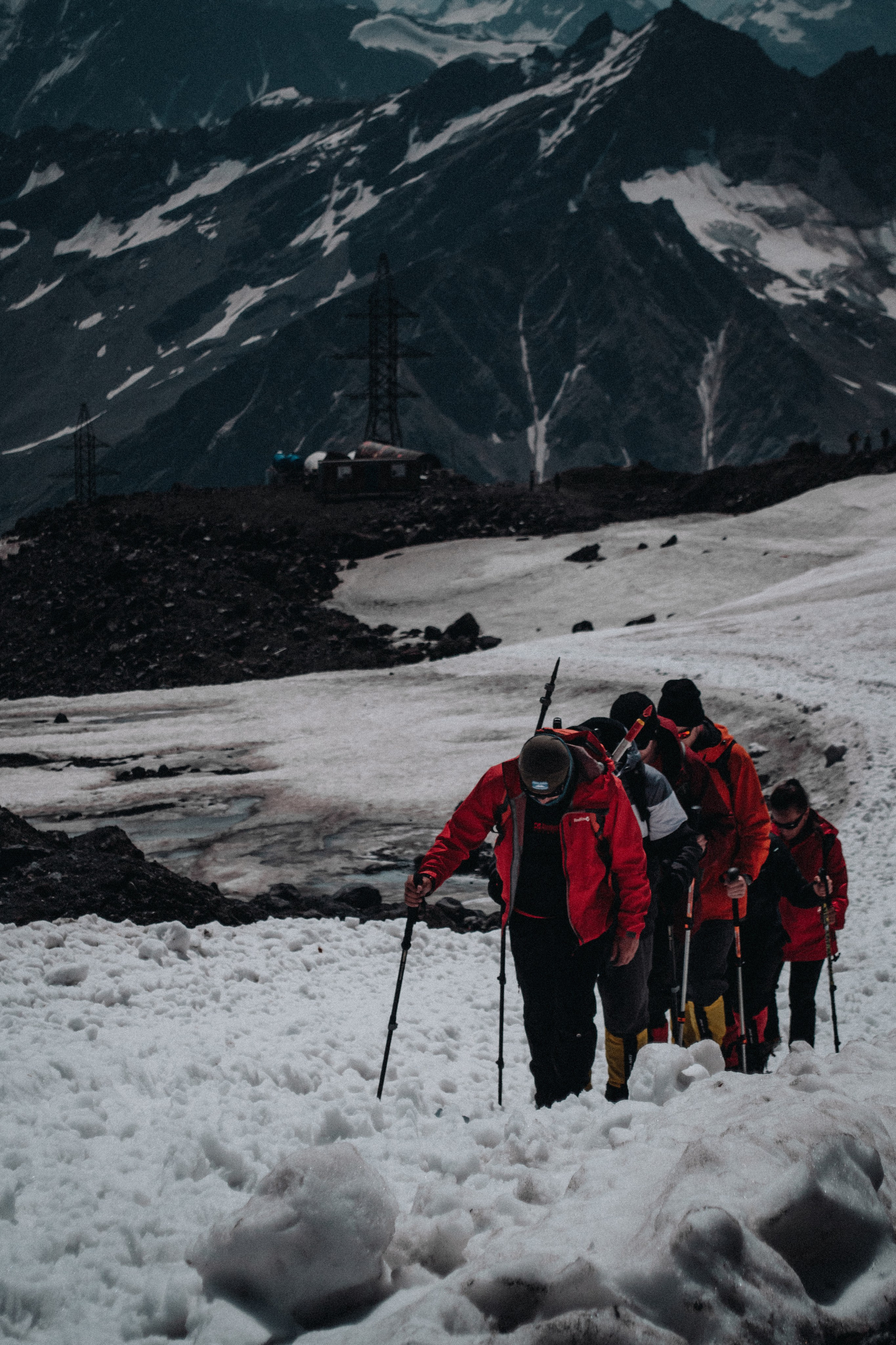 Группа на Эльбрусе. Фотограф Настя | Экспедиции и лайфстайл