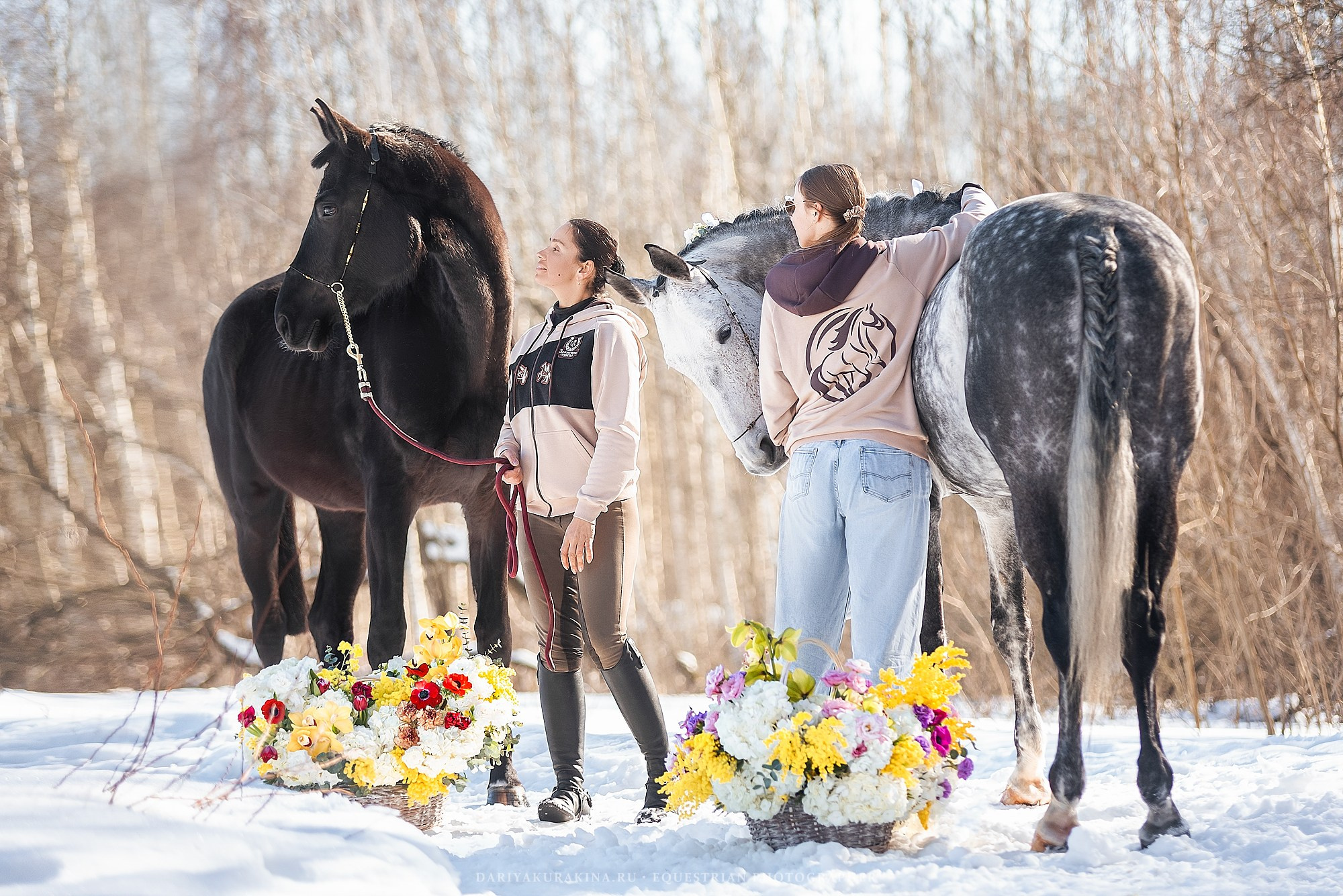 «ЮНА» Весна. Конный фотограф Куракина Дарья • Фотосессии с лошадьми