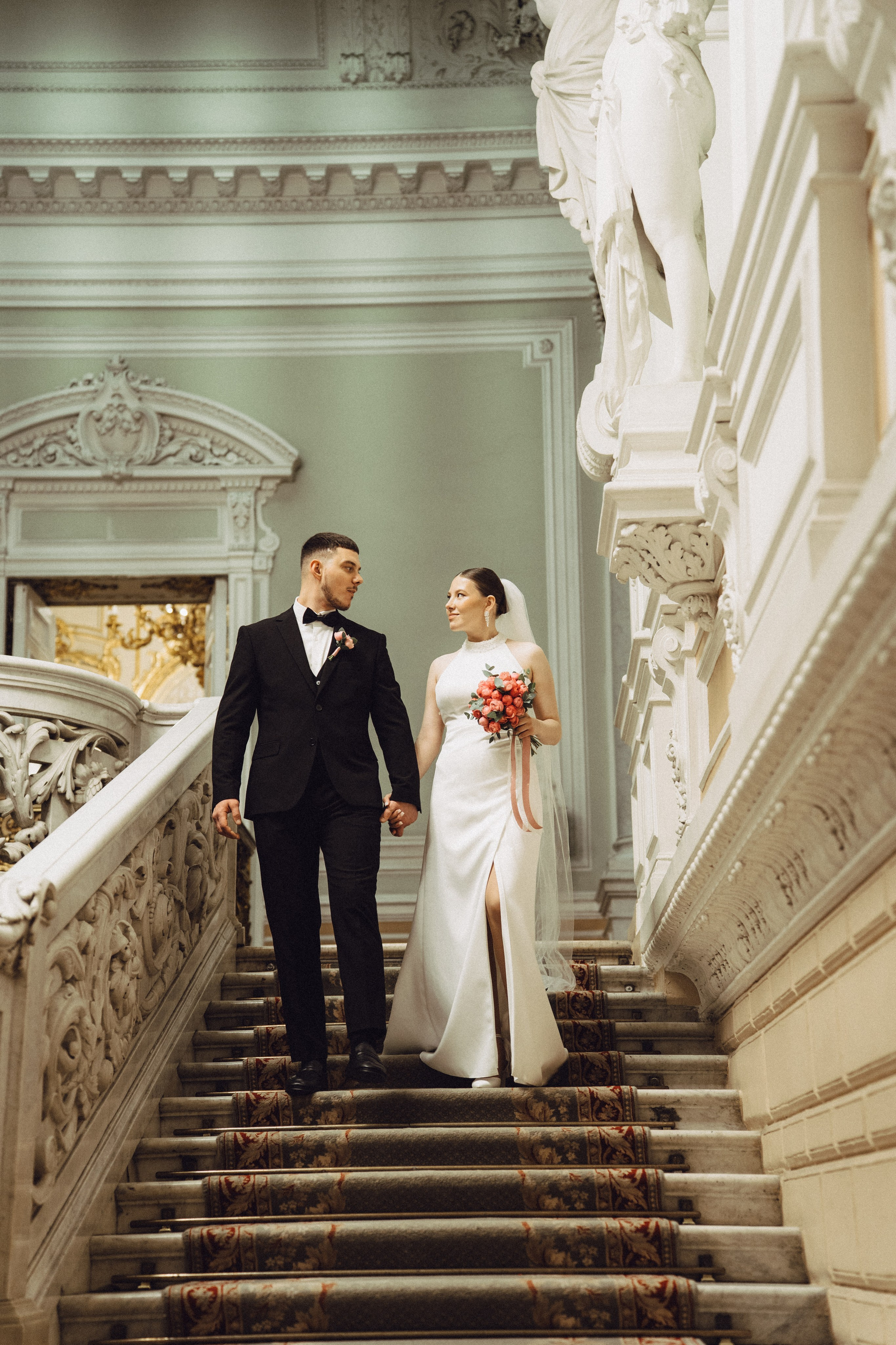 СВАДЕБНАЯ СЬЕМКА В ПЕВОМ ДВОРЦЕ БРАКОСОЧЕТАНИЯ. Профессиональный фотограф, Санкт-Петербург — Виктория Богомолова