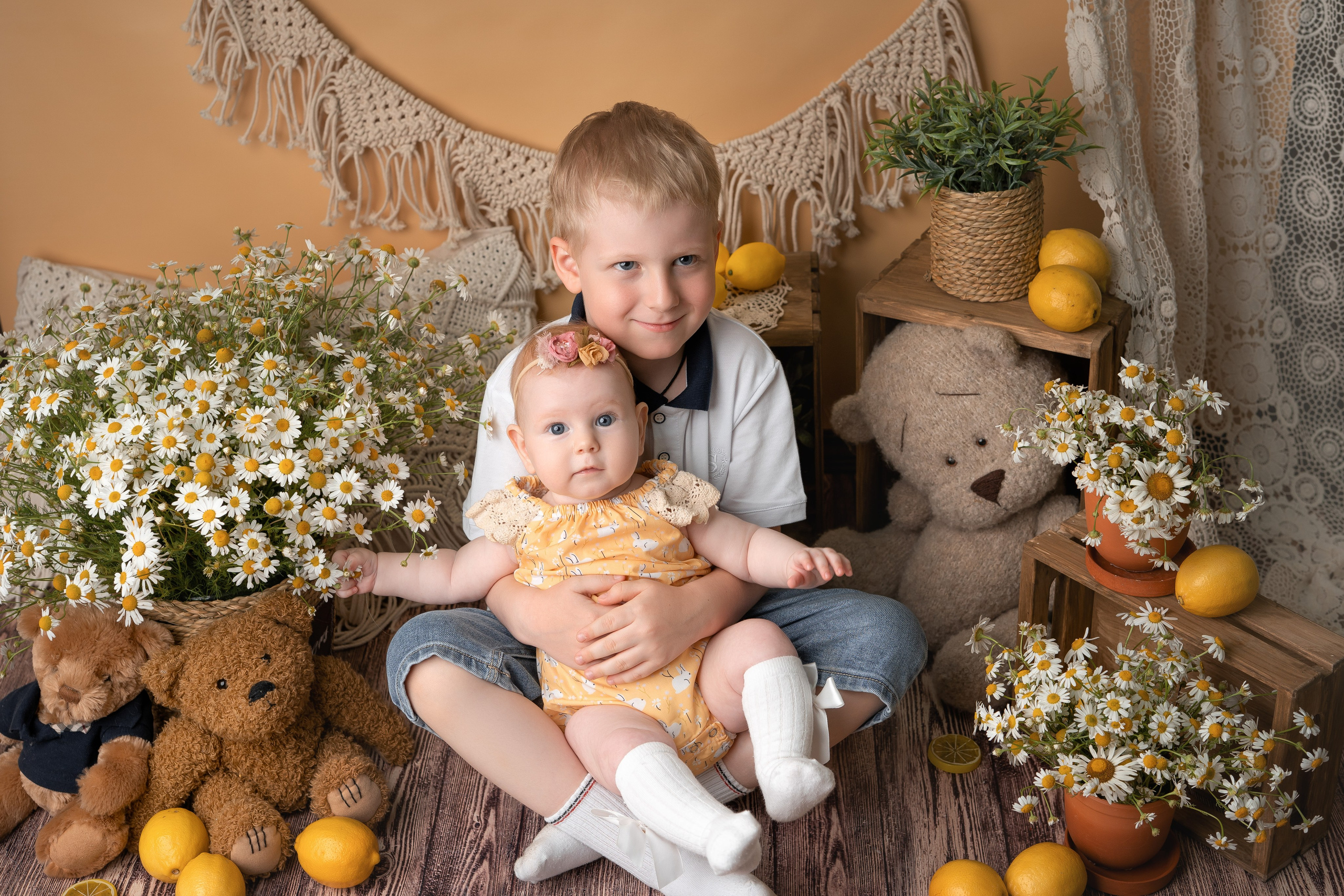 РОМАШКИ 2023. Фотограф новорожденных г. Рязань, детский и семейный фотограф