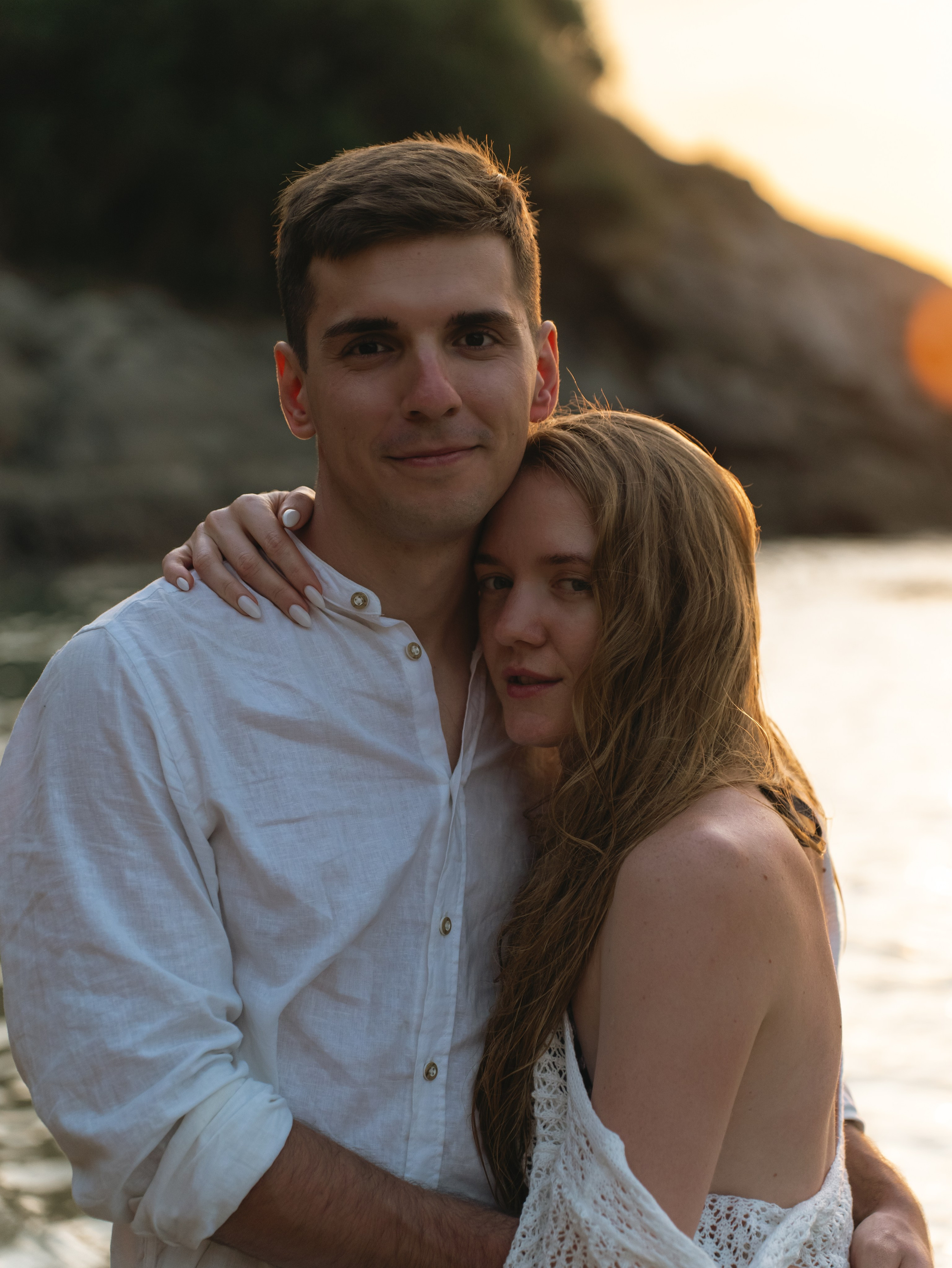 Фотосессия свидание на закате у моря. Фотограф из Екатеринбурга Алена Мусалимова