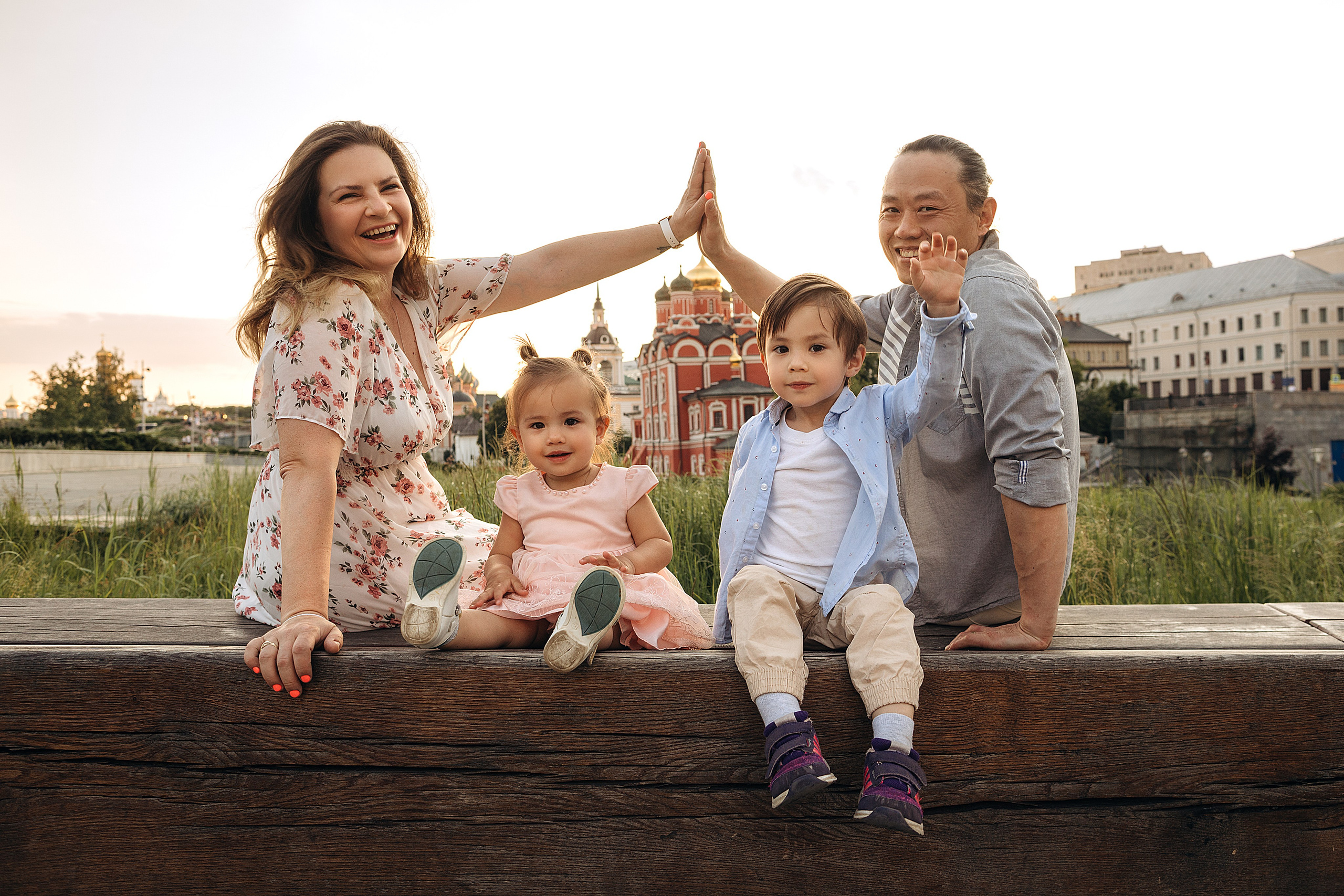 Парк «Зарядье» Катюша семья. Портретный фотограф в Москве и МО Зимина Татьяна