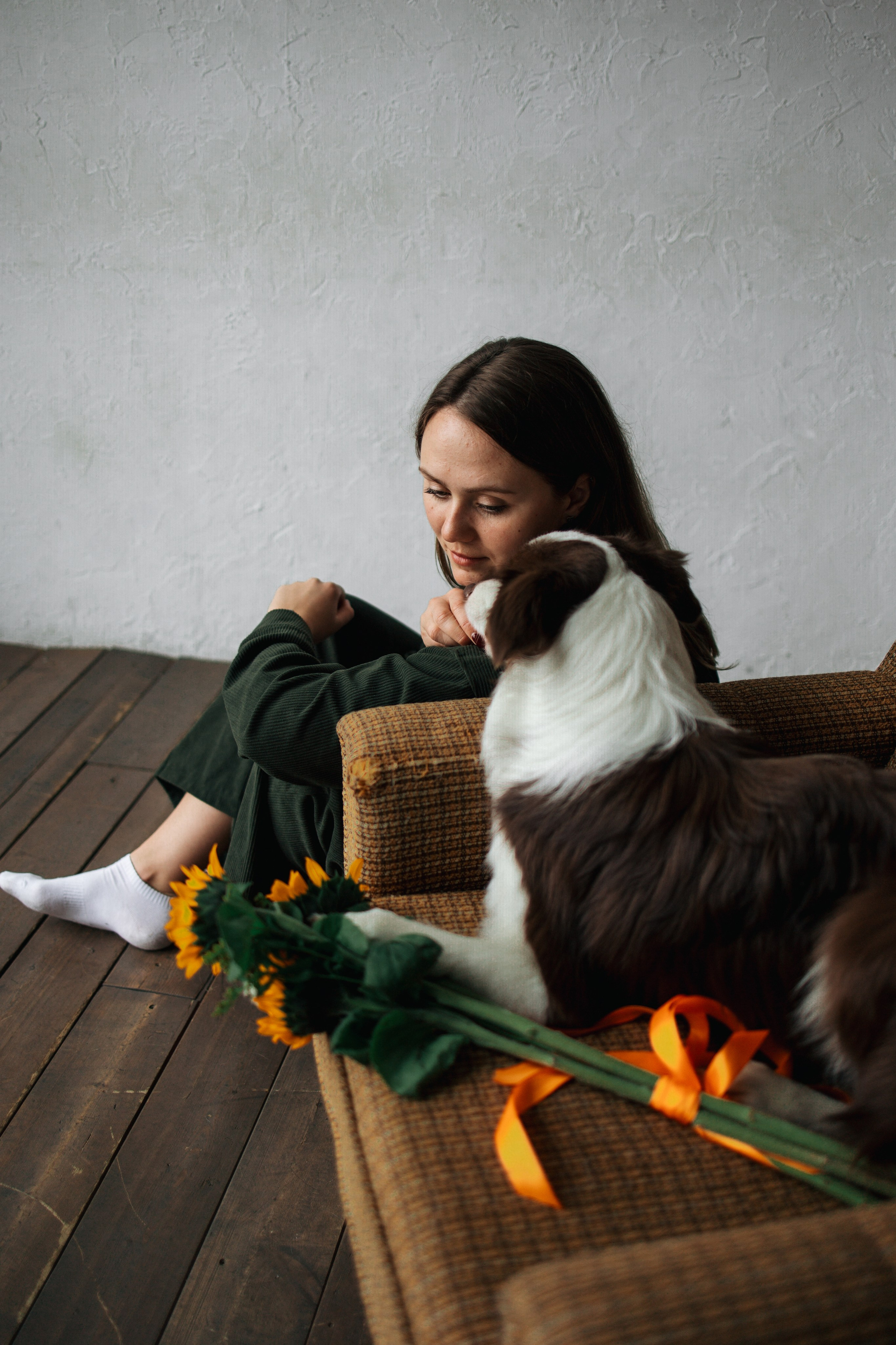 Настя и Симба. Фотограф — Анималист | Санкт-Петербург