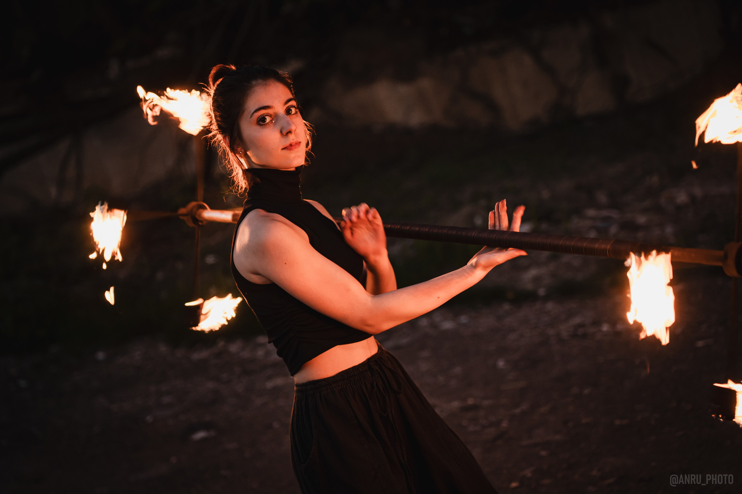 Огненная тренировка. Репортажный фотограф Анастасия Рубцова
