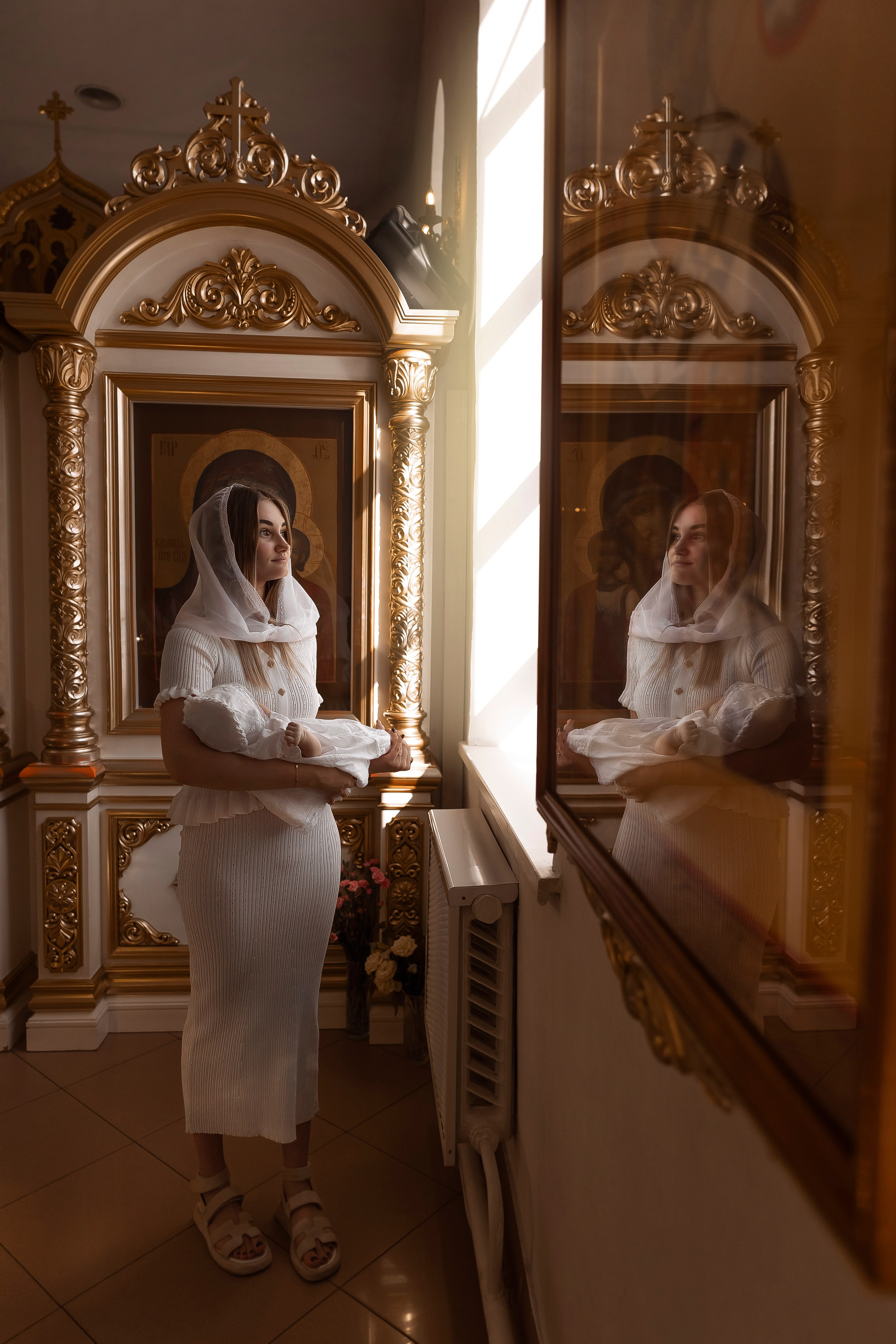 Крещение Варвары. Семейный и свадебный фотограф в Москве Леванова Александра