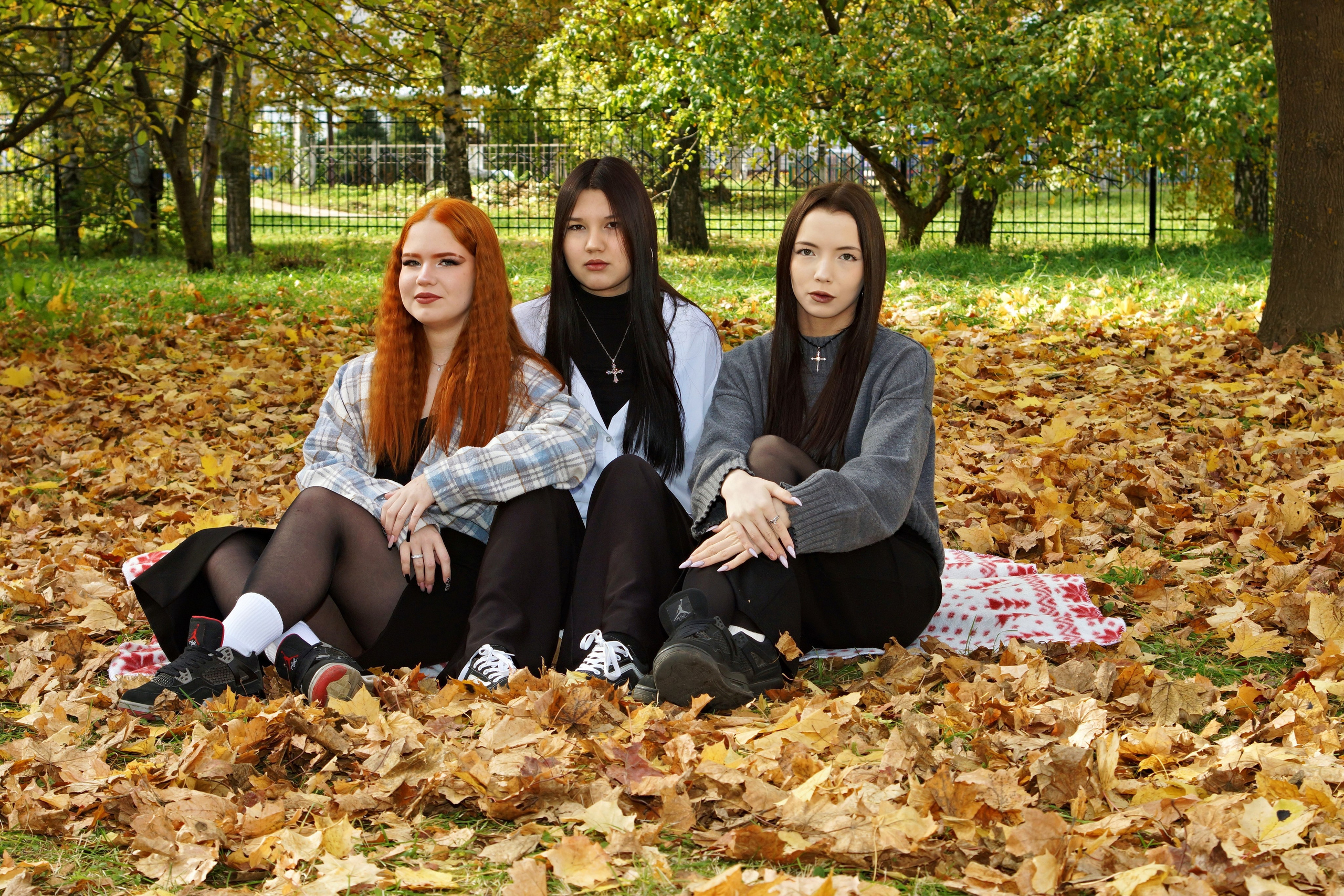 Осенняя фотосессия в школе г. Йошкар-Ола