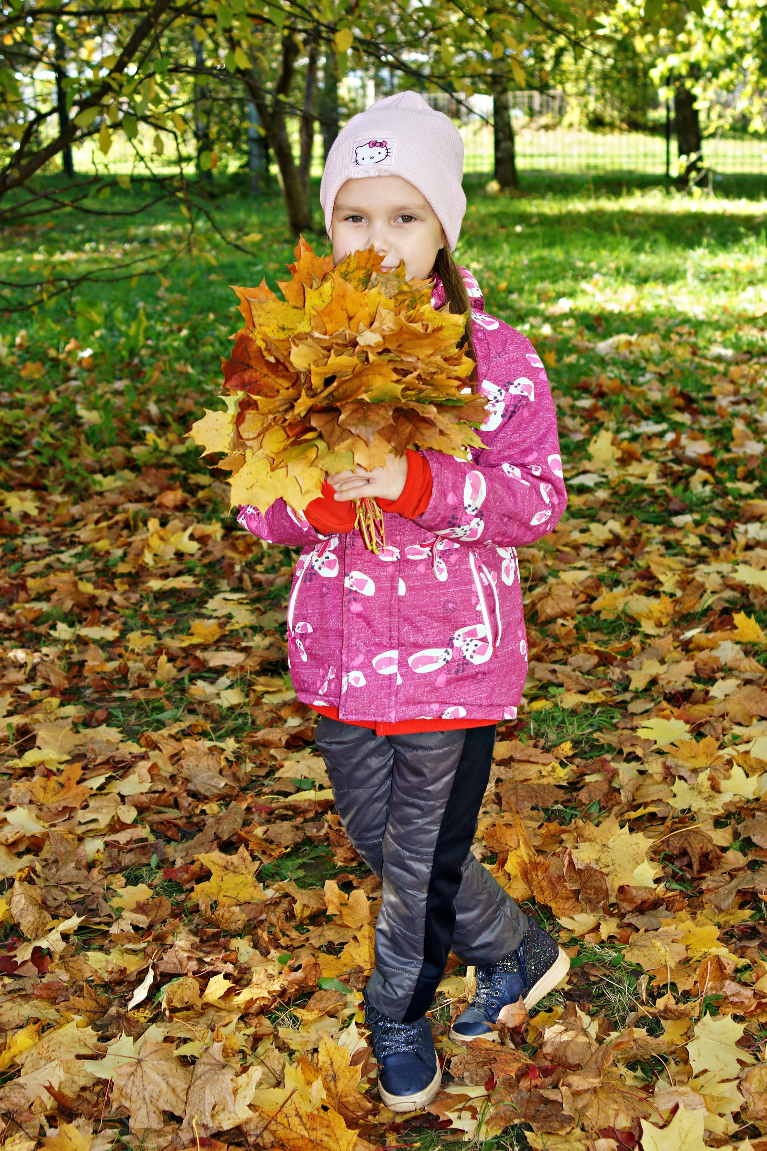 Осенняя фотосессия в детском саду г. Йошкар-Ола