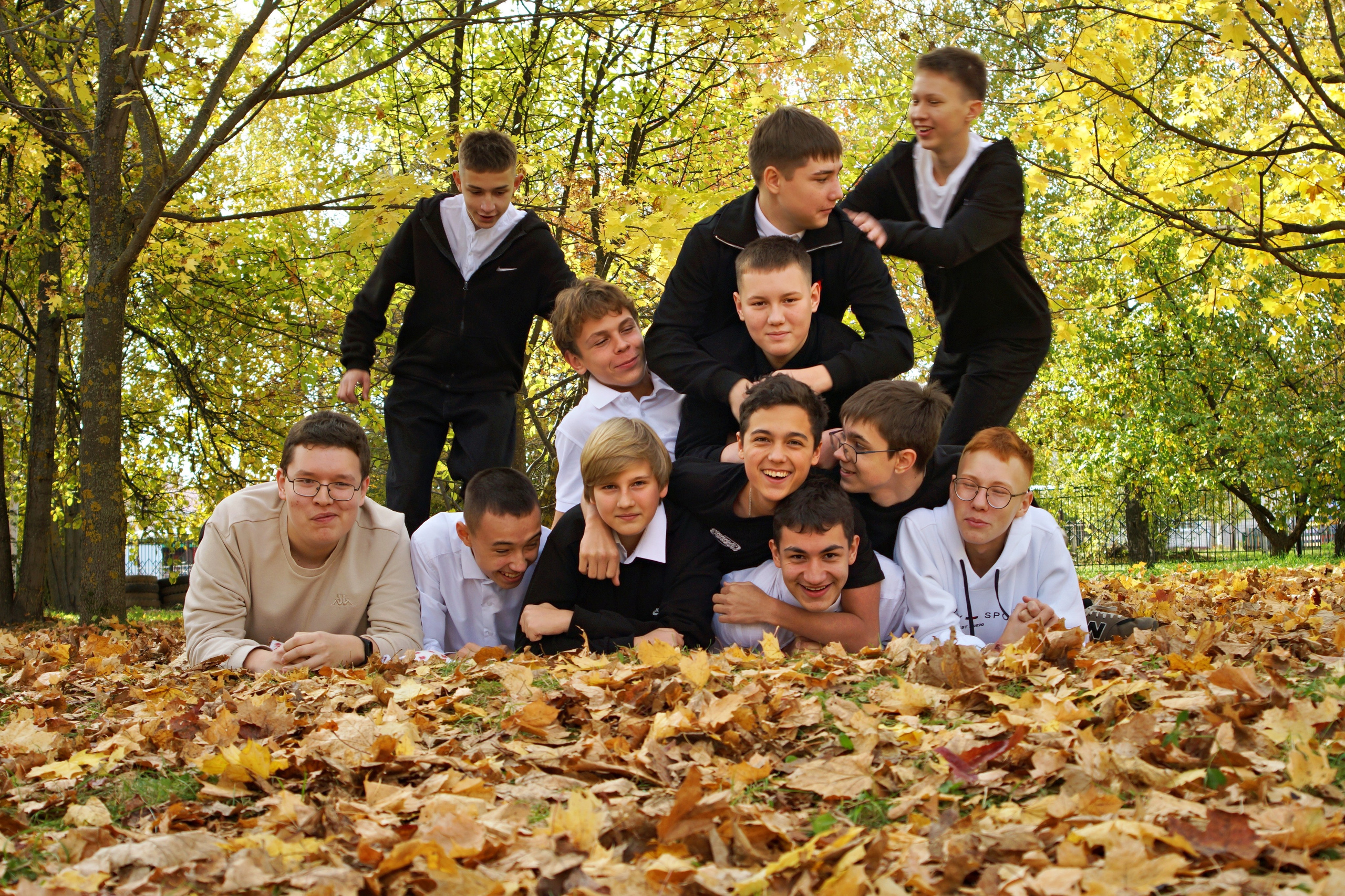 Осенняя фотосессия в школе г. Йошкар-Ола