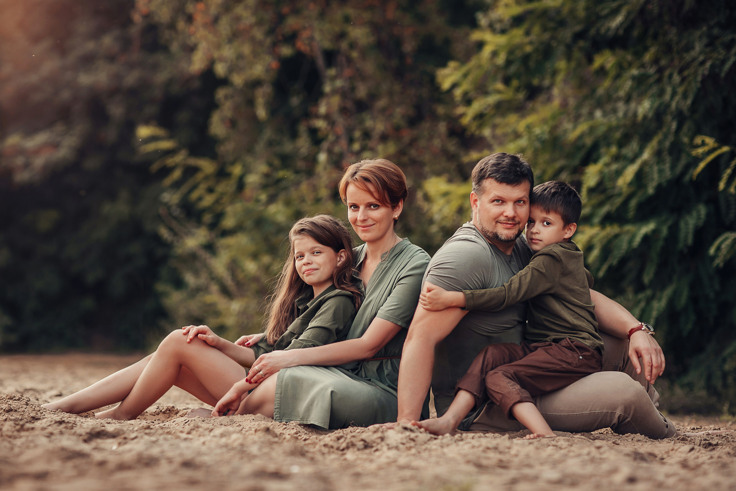 Света, Сергей, Настя и Коля. Детский и семейный фотограф в Москве Анна Ипатьева