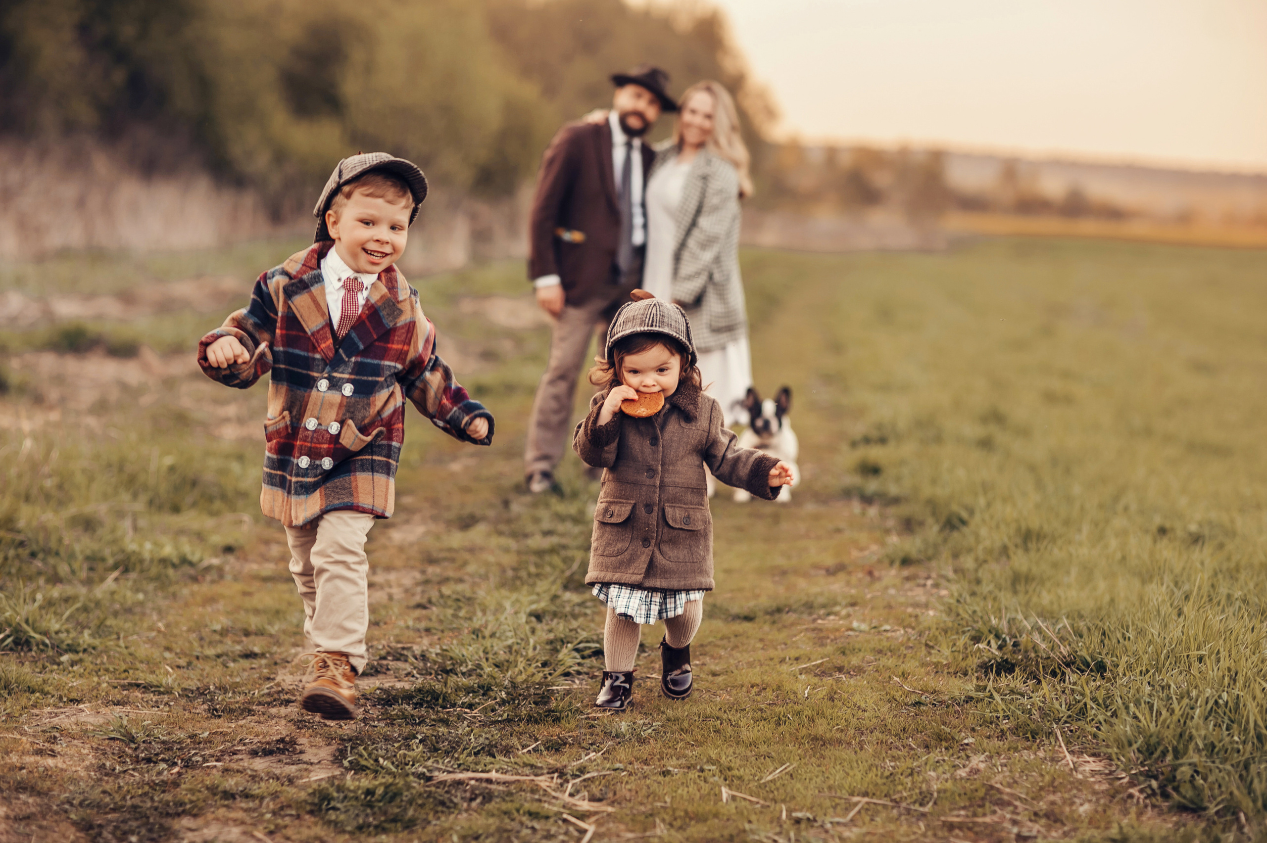 Люся, Андрей, Ян и Софа. Детский и семейный фотограф в Москве Анна Ипатьева