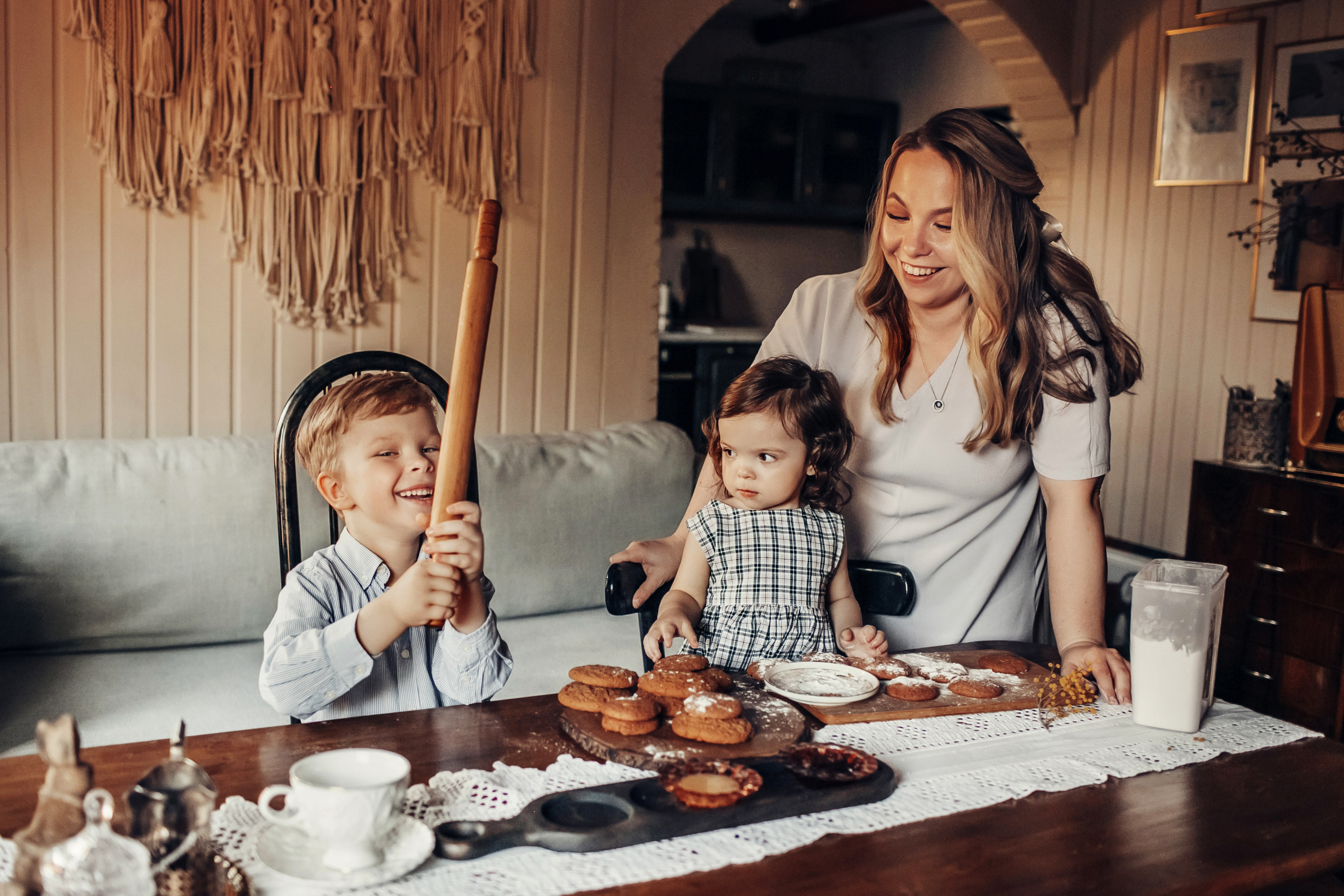 Люся, Андрей, Ян и Софа. Детский и семейный фотограф в Москве Анна Ипатьева