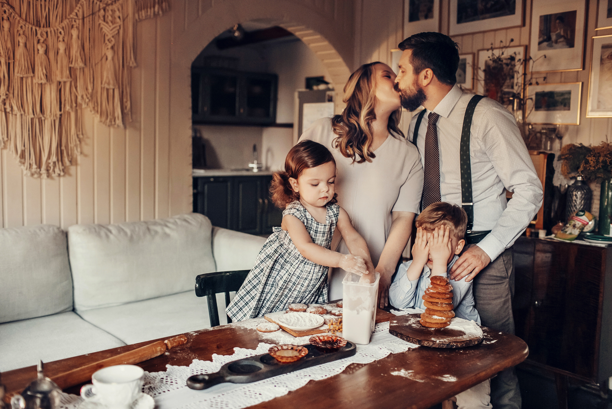 Люся, Андрей, Ян и Софа. Детский и семейный фотограф в Москве Анна Ипатьева