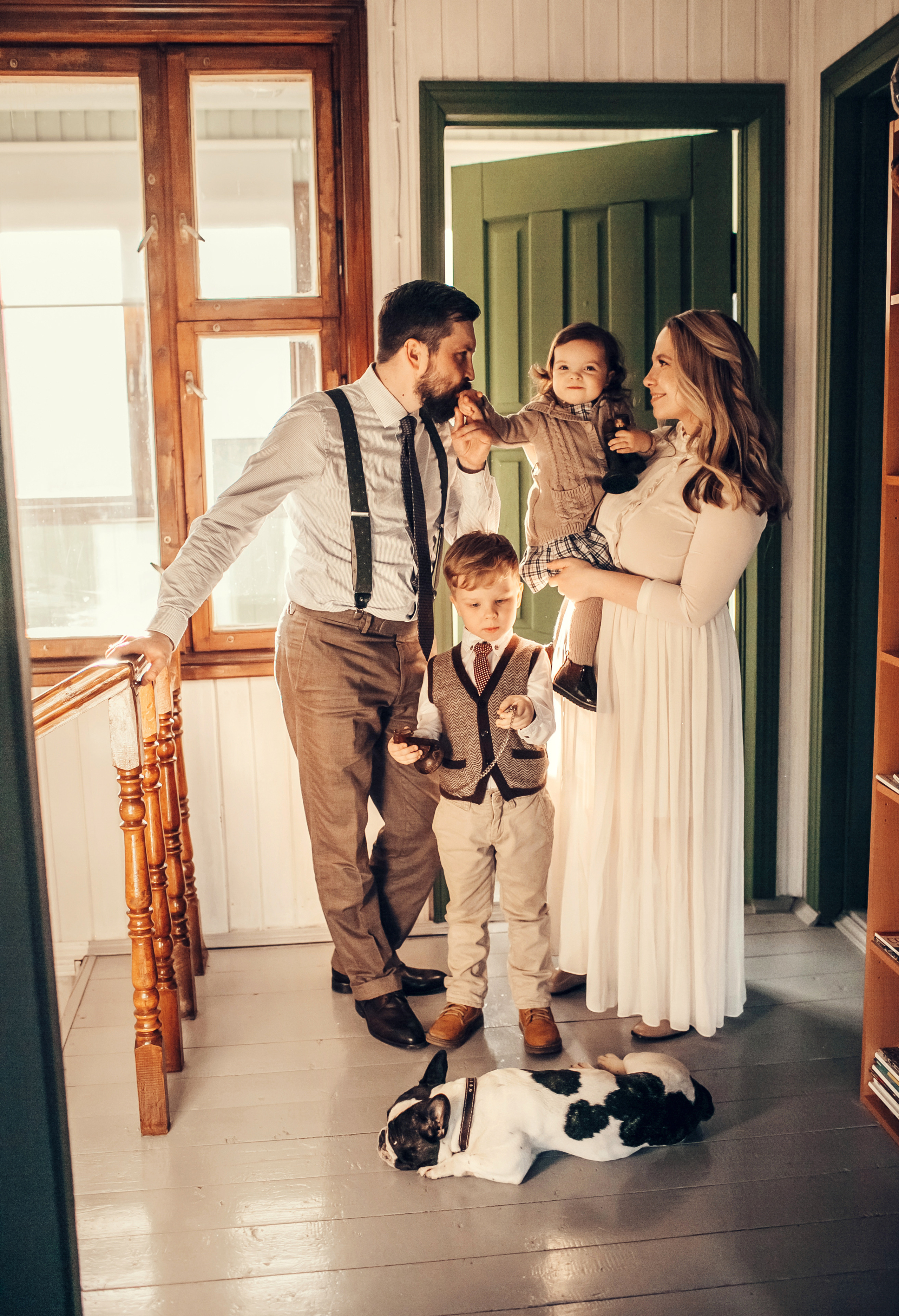 Люся, Андрей, Ян и Софа. Детский и семейный фотограф в Москве Анна Ипатьева
