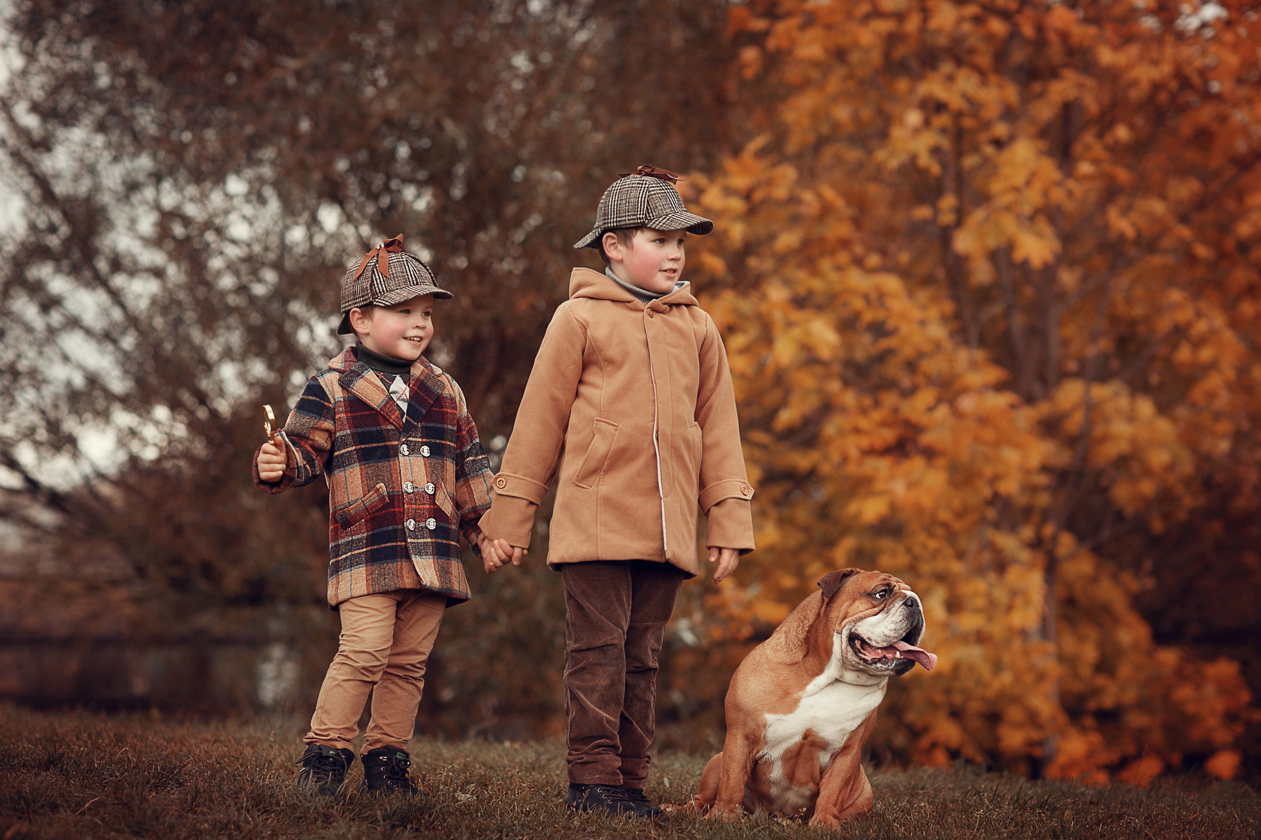 Маленькие Шерлоки. Детский и семейный фотограф в Москве Анна Ипатьева