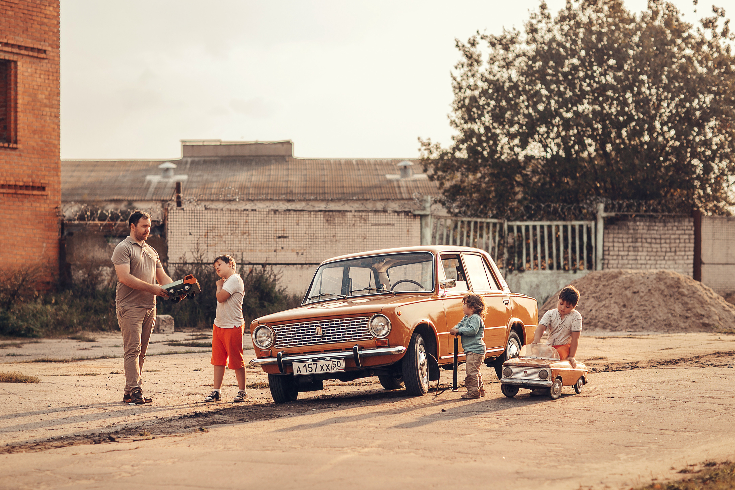 Москвич, Копейка и Жигуль. Детский и семейный фотограф в Москве Анна Ипатьева