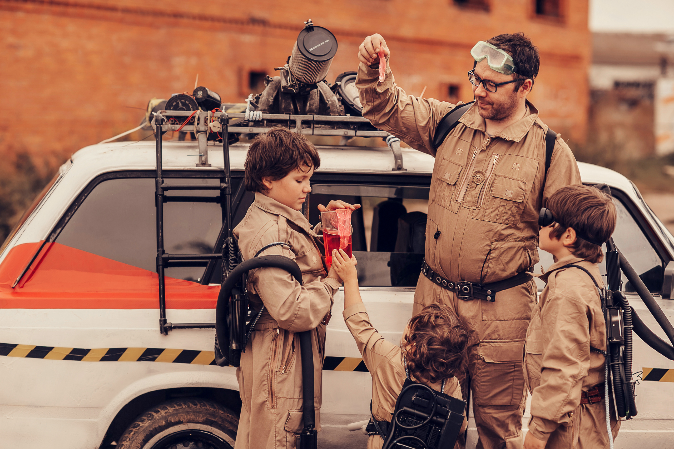 Ghostbusters. Детский и семейный фотограф в Москве Анна Ипатьева