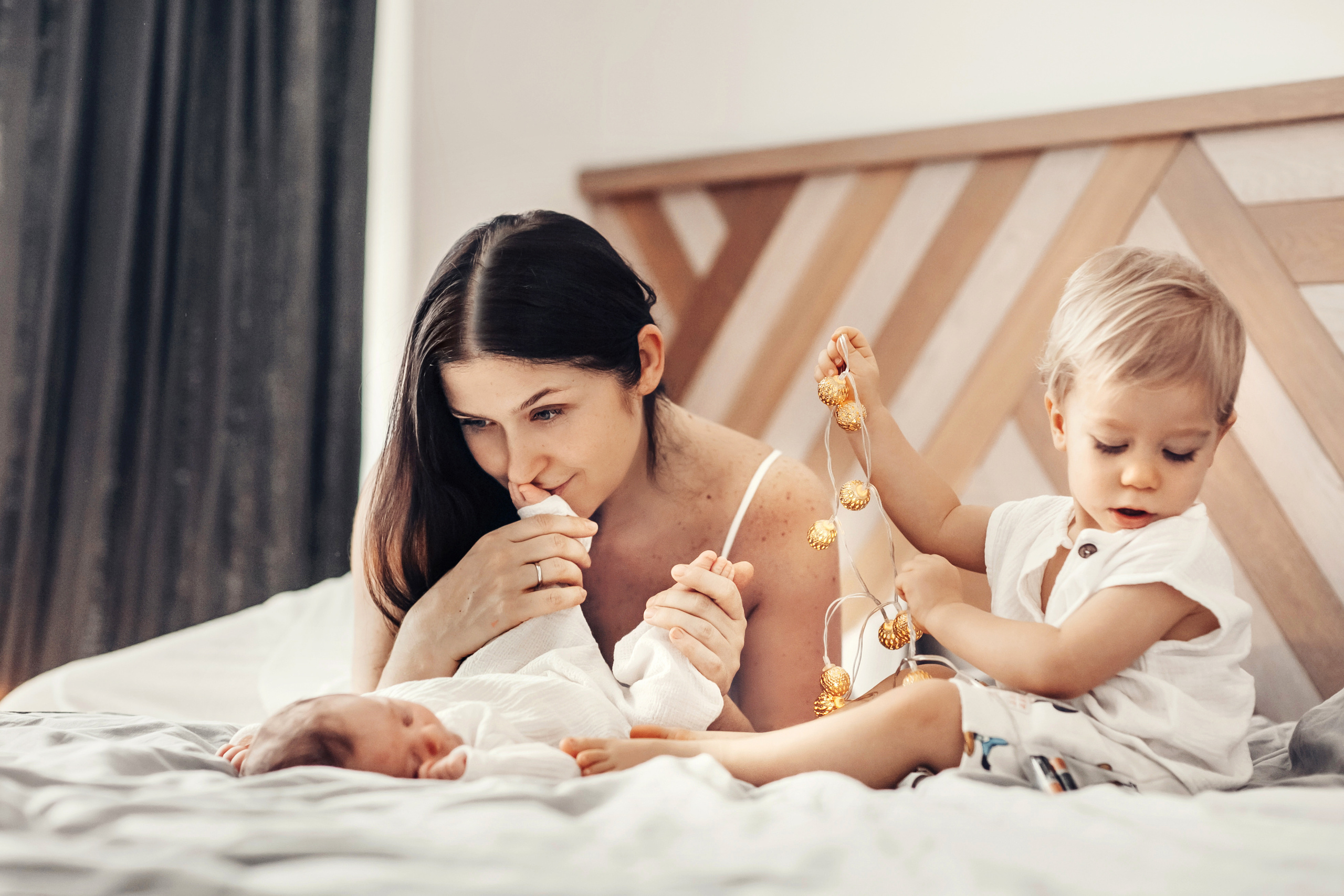 Оля, Роман и Мирон. Детский и семейный фотограф в Москве Анна Ипатьева