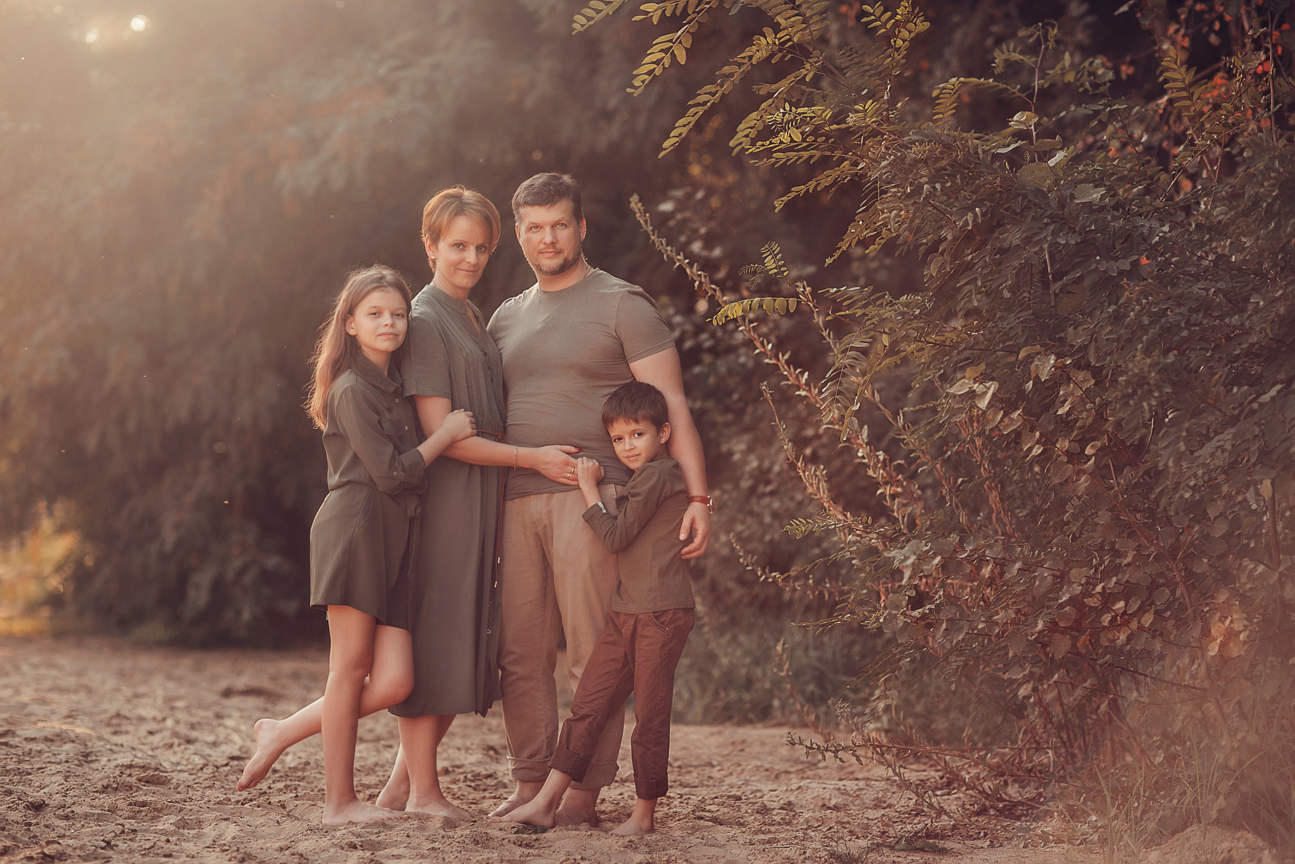 Света, Сергей, Настя и Коля. Детский и семейный фотограф в Москве Анна Ипатьева