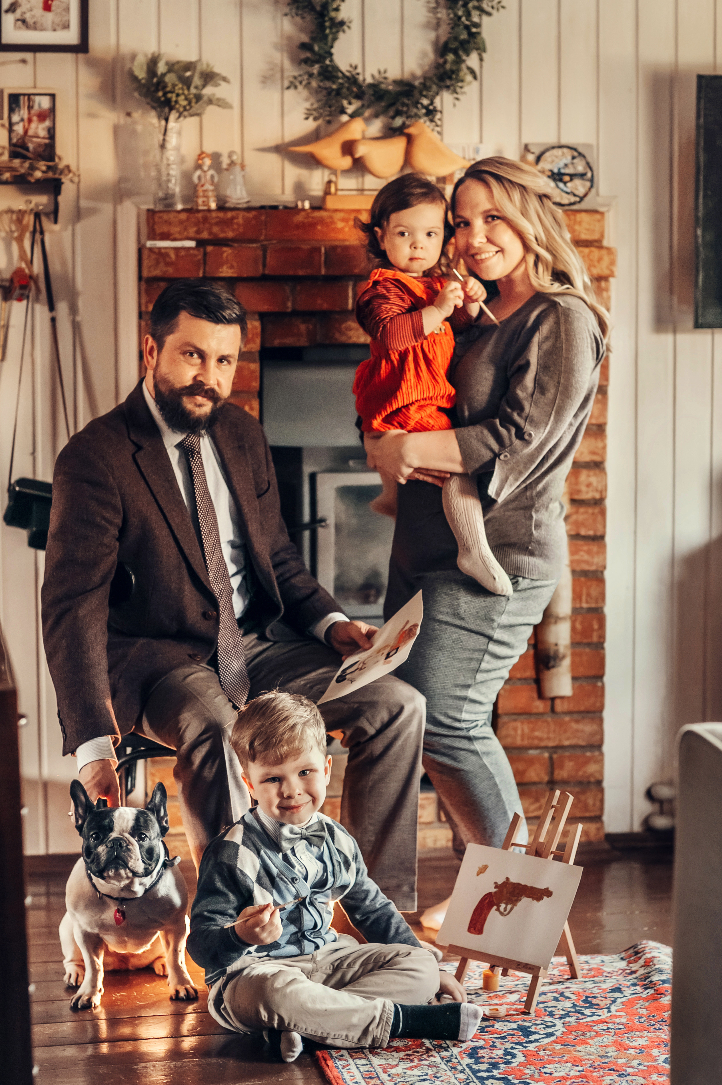 Люся, Андрей, Ян и Софа. Детский и семейный фотограф в Москве Анна Ипатьева