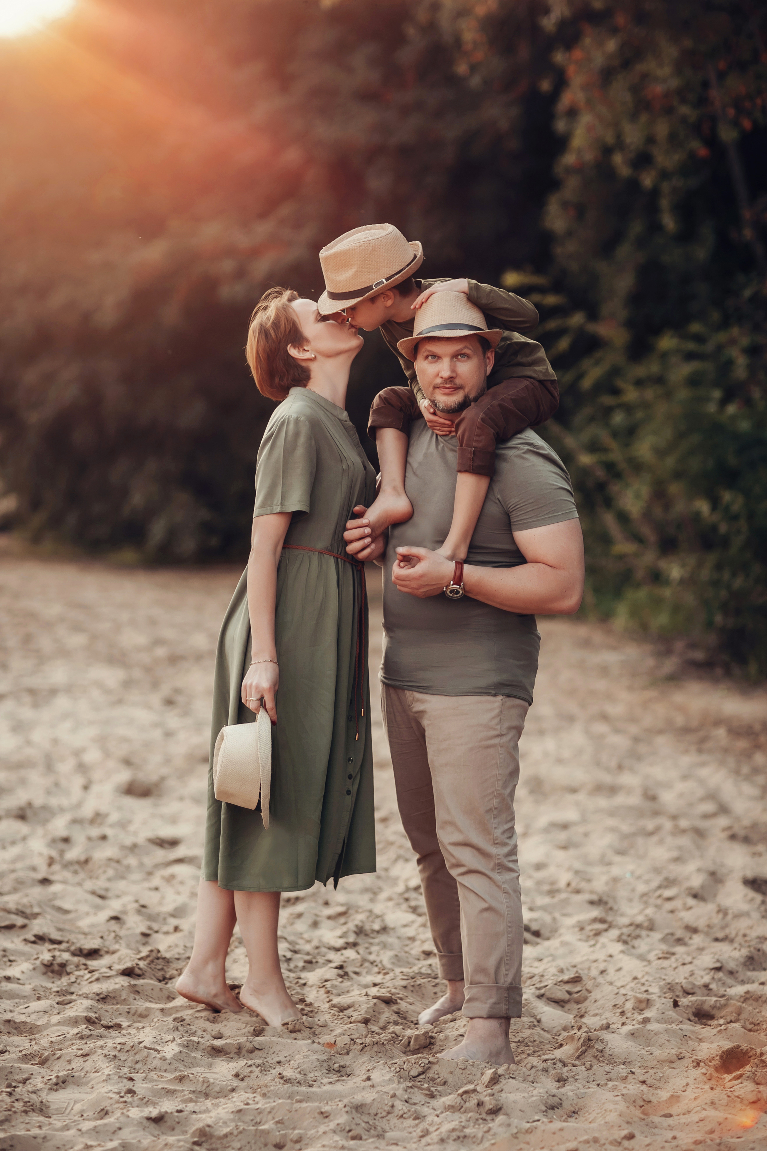 Света, Сергей, Настя и Коля. Детский и семейный фотограф в Москве Анна Ипатьева