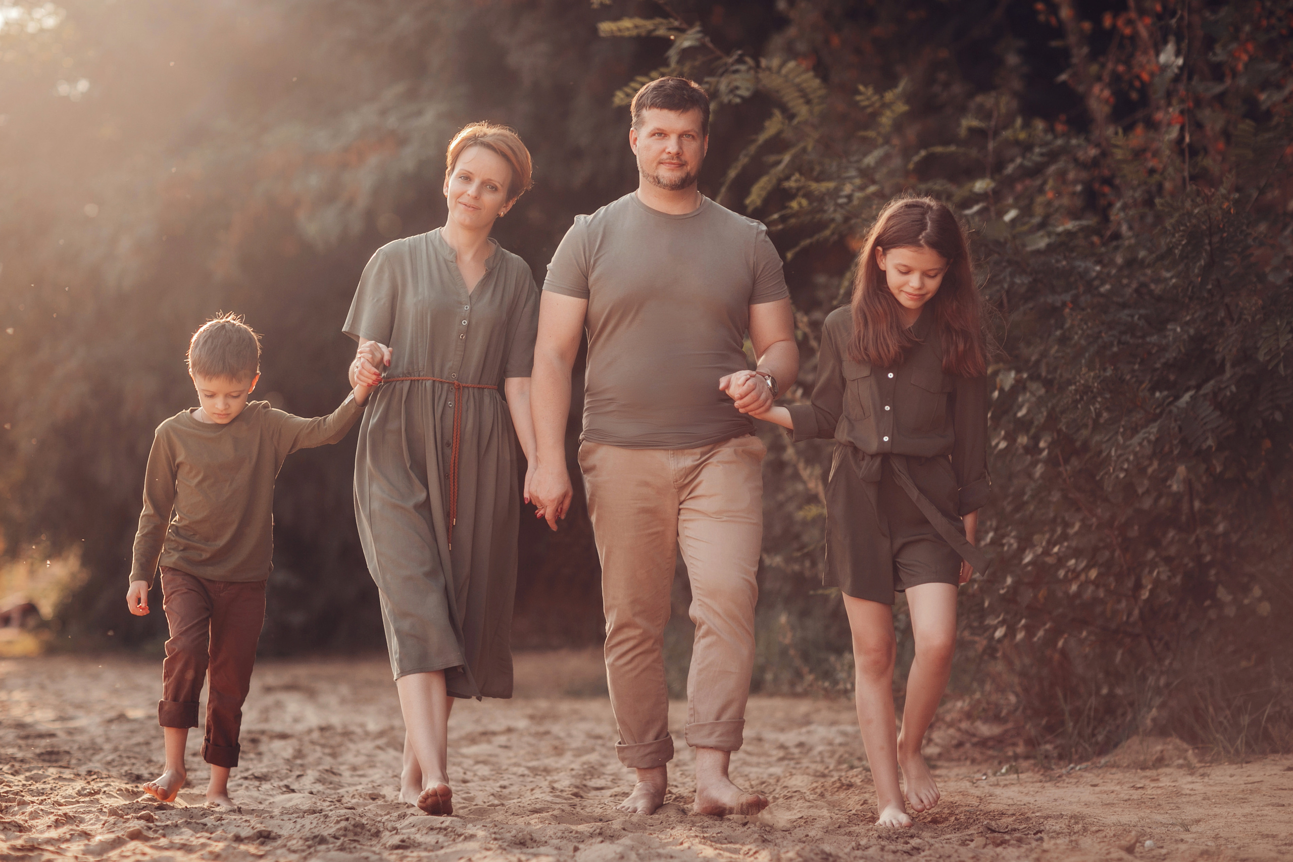 Света, Сергей, Настя и Коля. Детский и семейный фотограф в Москве Анна Ипатьева