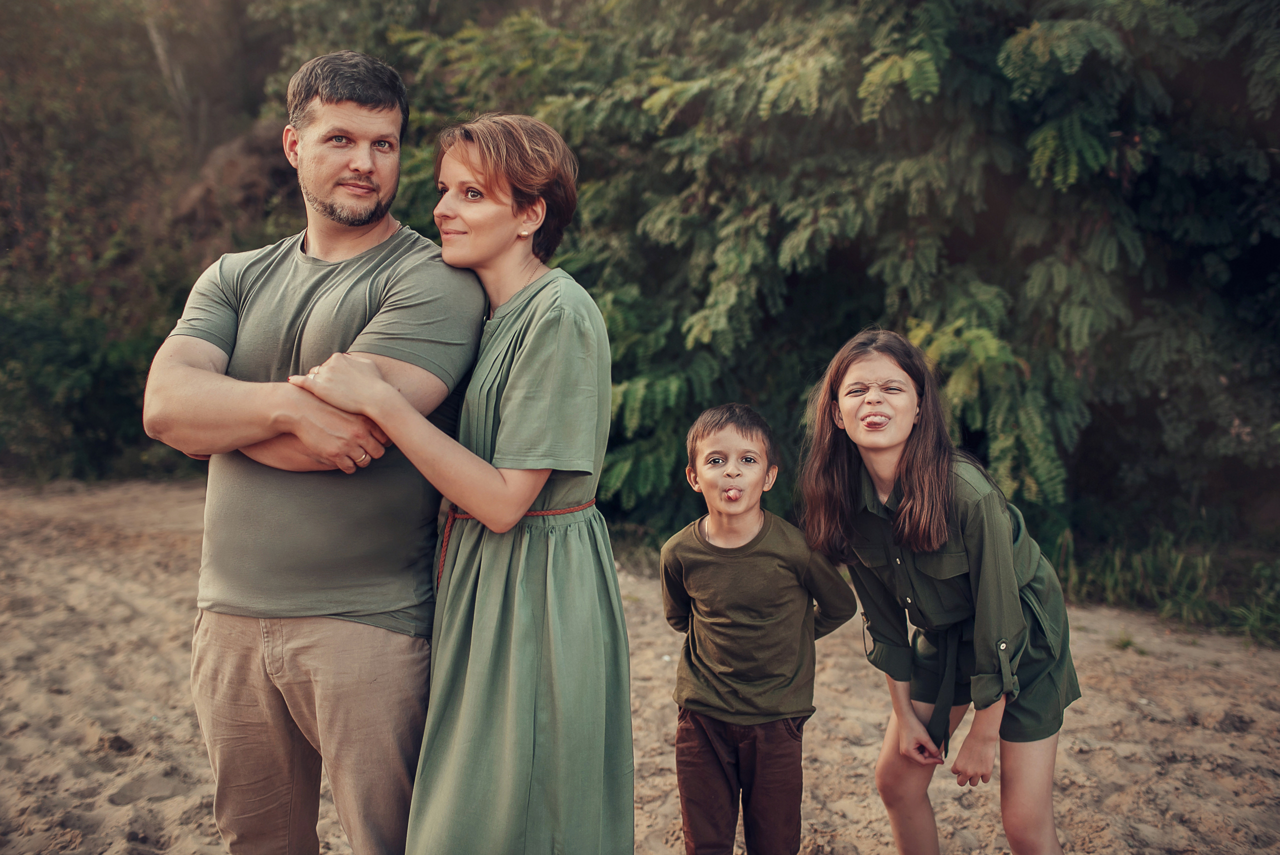 Света, Сергей, Настя и Коля. Детский и семейный фотограф в Москве Анна Ипатьева