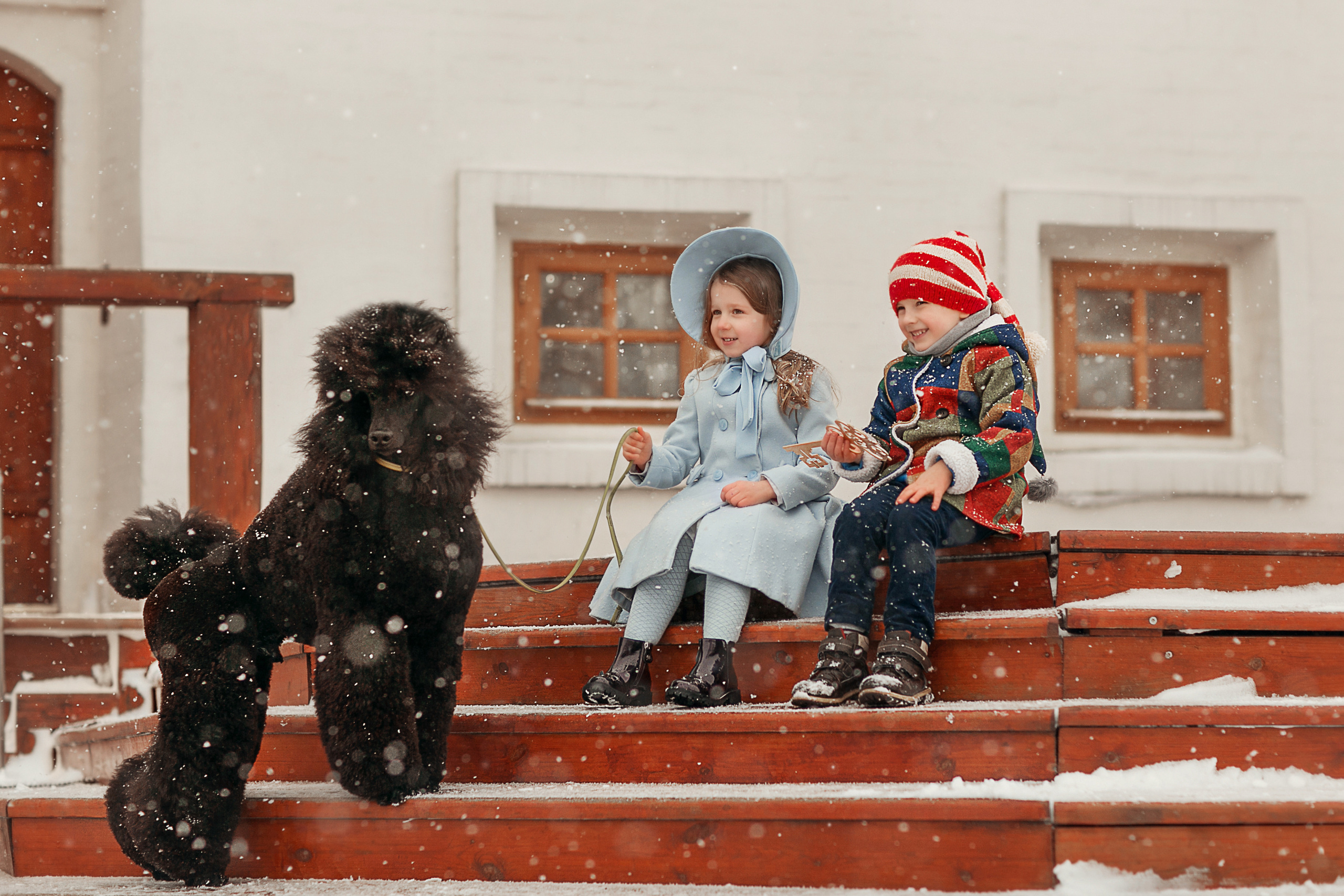 Зимний Буратино. Детский и семейный фотограф в Москве Анна Ипатьева